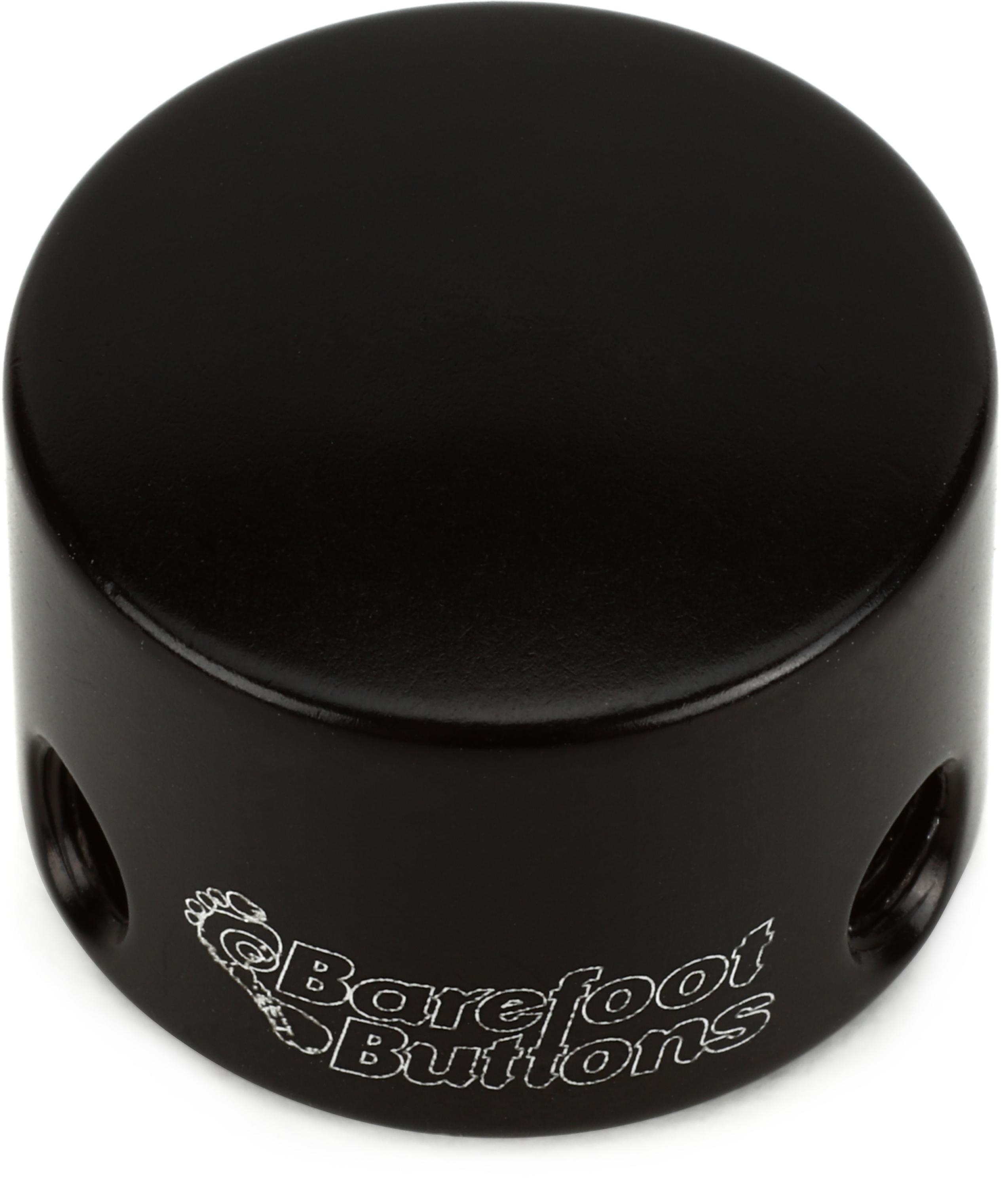 Barefoot Buttons V1 Tallboy Mini Footswitch Cap - Black