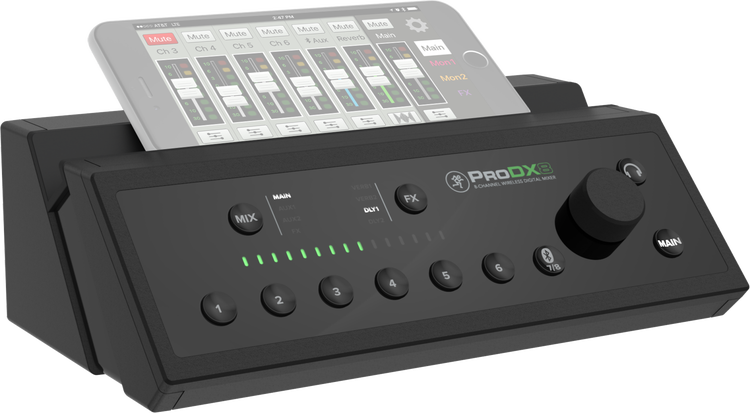 【希少】8チャンネル ワイヤレス デジタルミキサー MACKIE pro dx8 Mackie ProDX8 Wireless Digital Mixer | Sweetwater