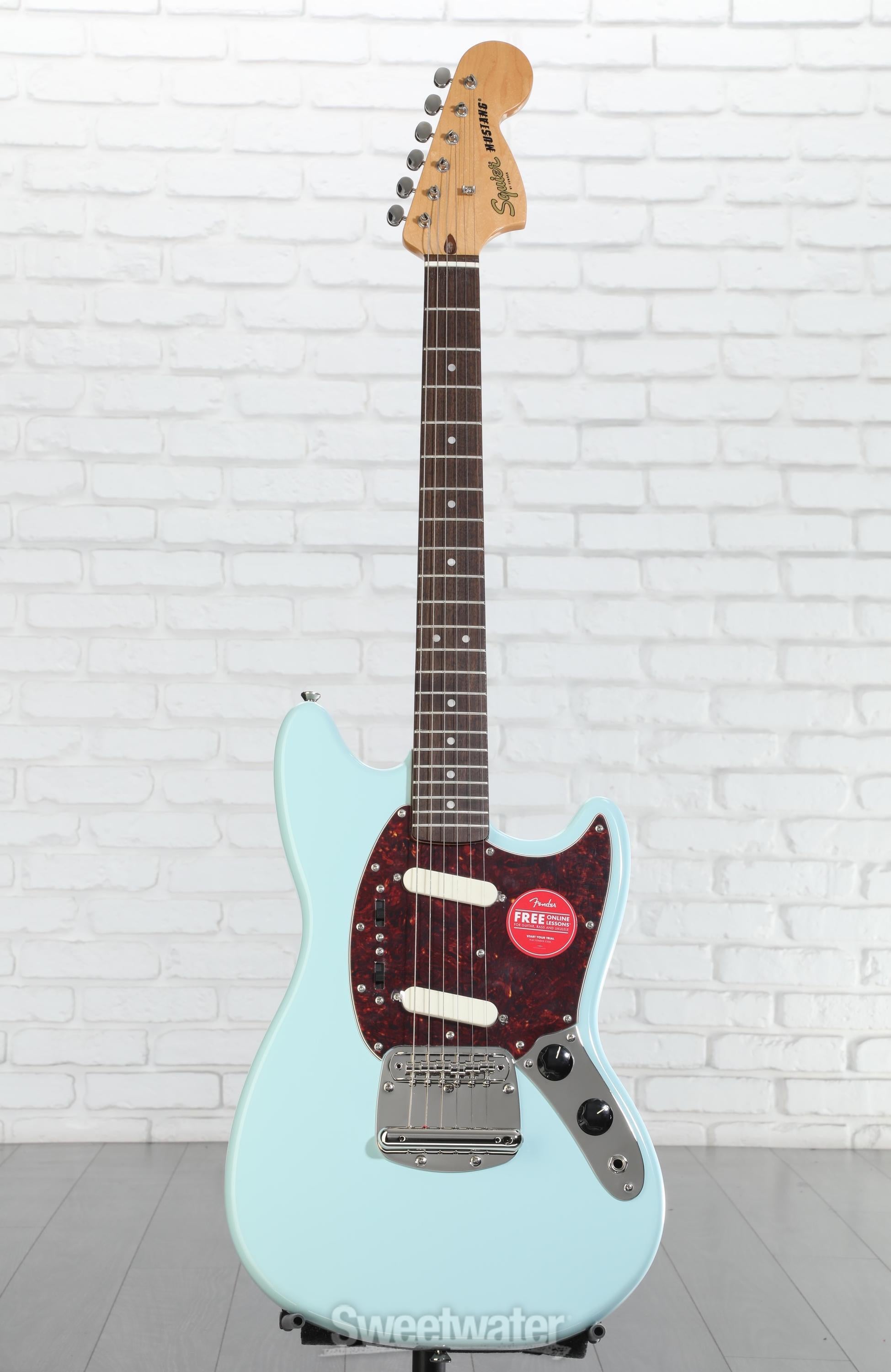 Squier Classic Vibe '60s Mustang Electric Guitar - Sonic Blue
