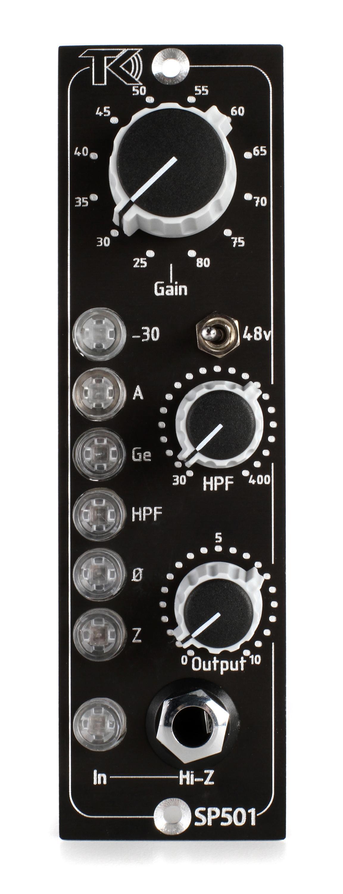 TK Audio SP501 500 Series Class A Microphone Preamp Reviews 