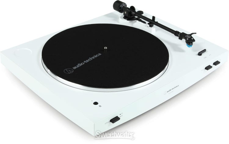 Audio-Technica AT-LP3XBT-WH Fully Automatic Wireless Belt-drive Turntable -  White