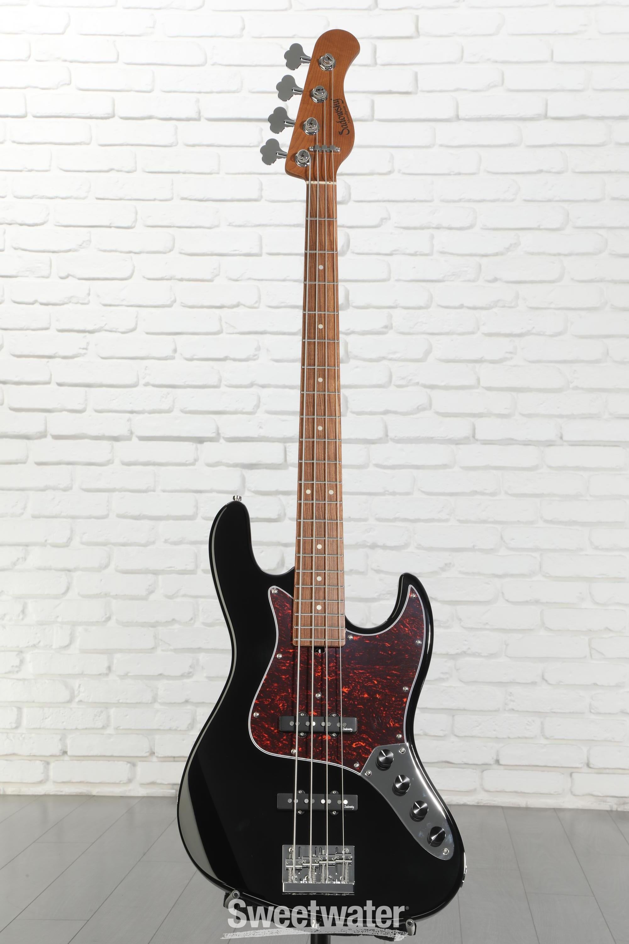 Sadowsky MetroExpress 21-fret Vintage JJ Bass, 4-string - Black