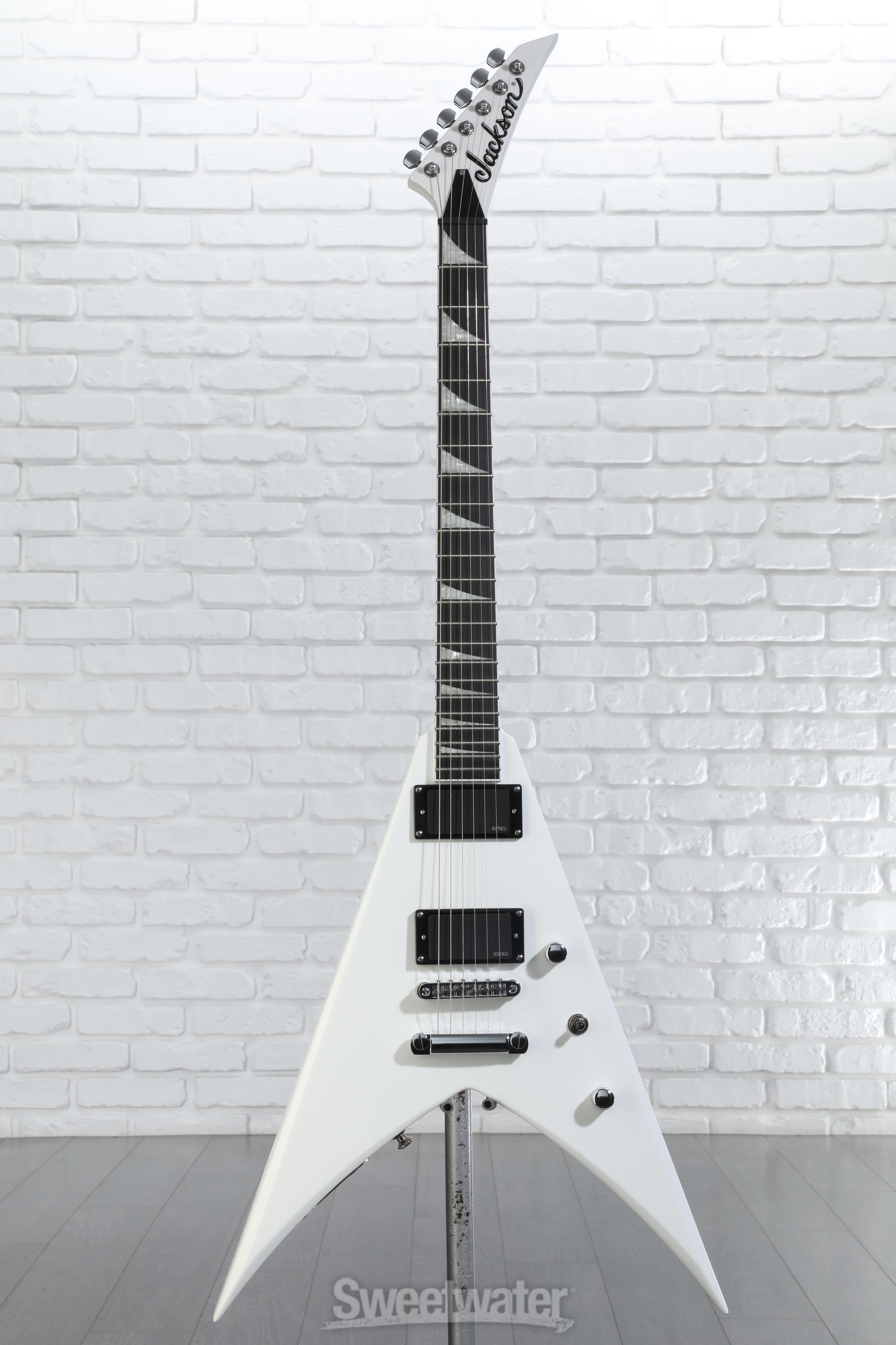 Jackson Pro Series King V KVTMG Electric Guitar - Snow White