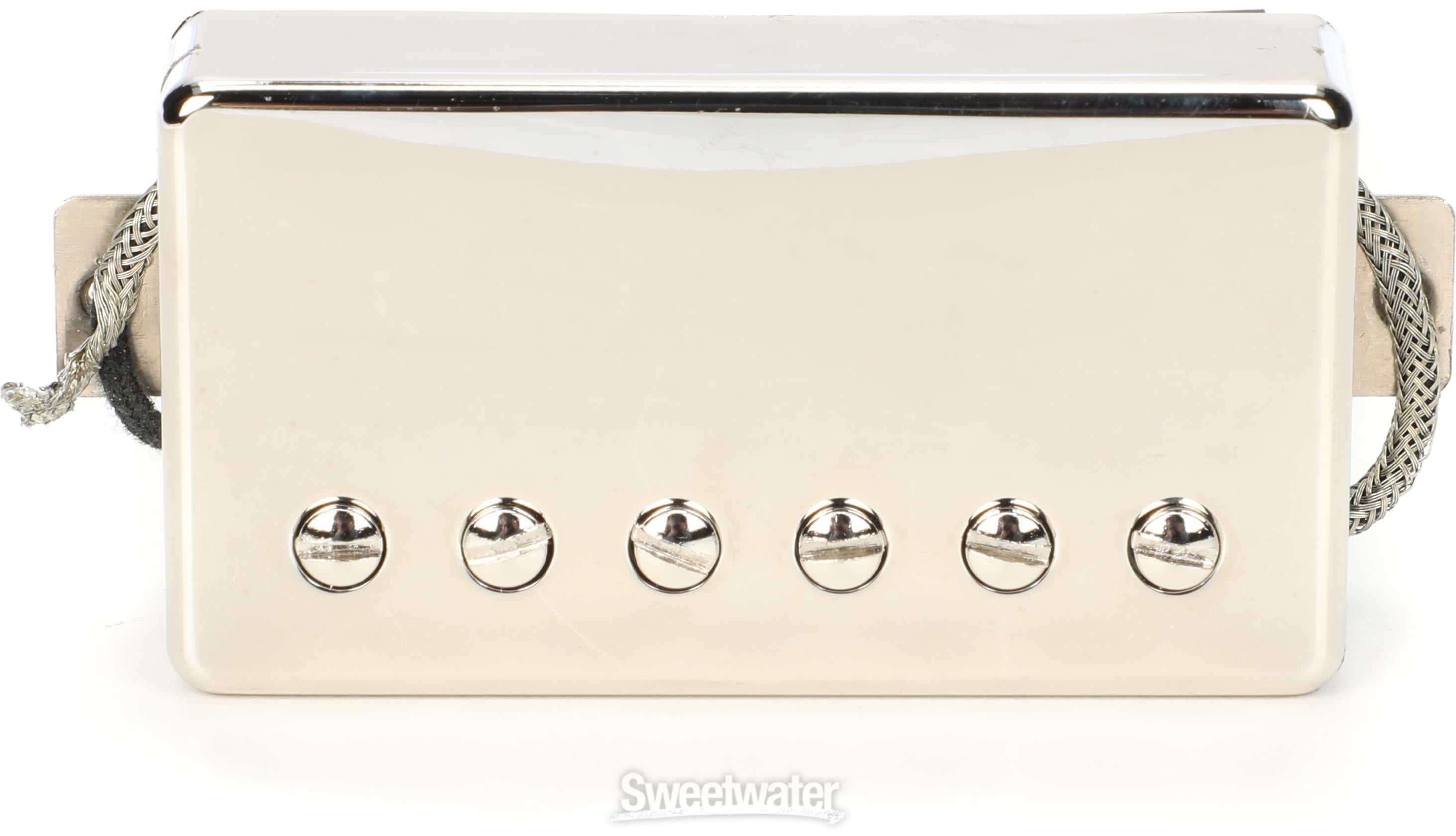 Xotic Raw Vintage PAF Bridge/Neck Humbucker Pickup - Nickel Cover Reviews |  Sweetwater