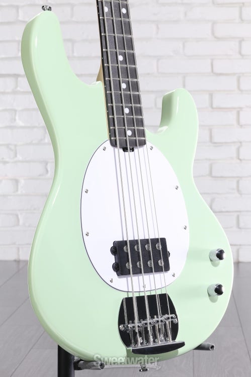 Sterling By Music Man Intro Series Stingray Bass Guitar - Misty Green