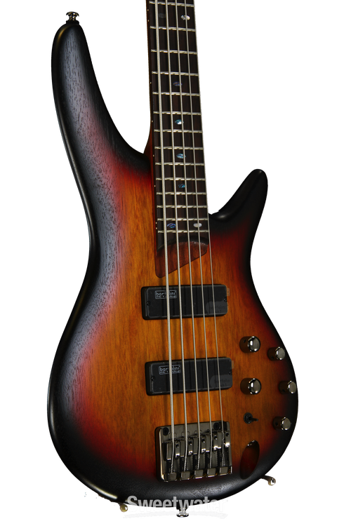 Ibanez SR505 5-String - Tri-Fade Burst Flat | Sweetwater