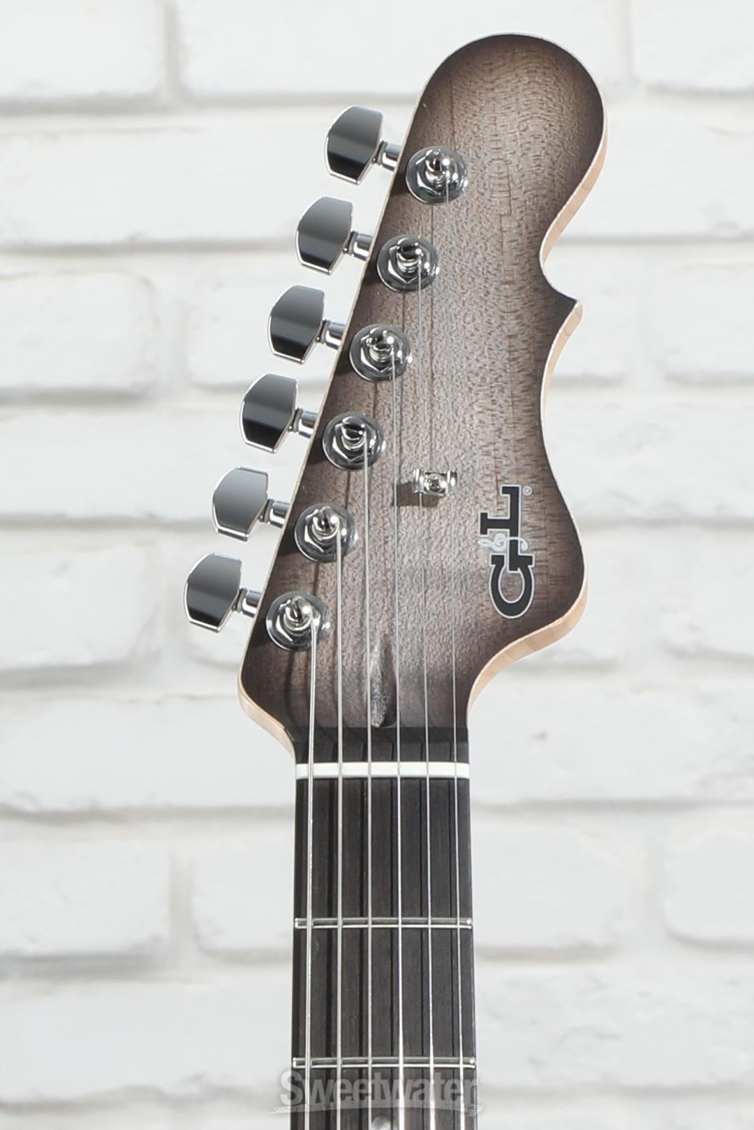 G&L Custom Shop Doheny V12 Electric Guitar - Blackburst | Sweetwater
