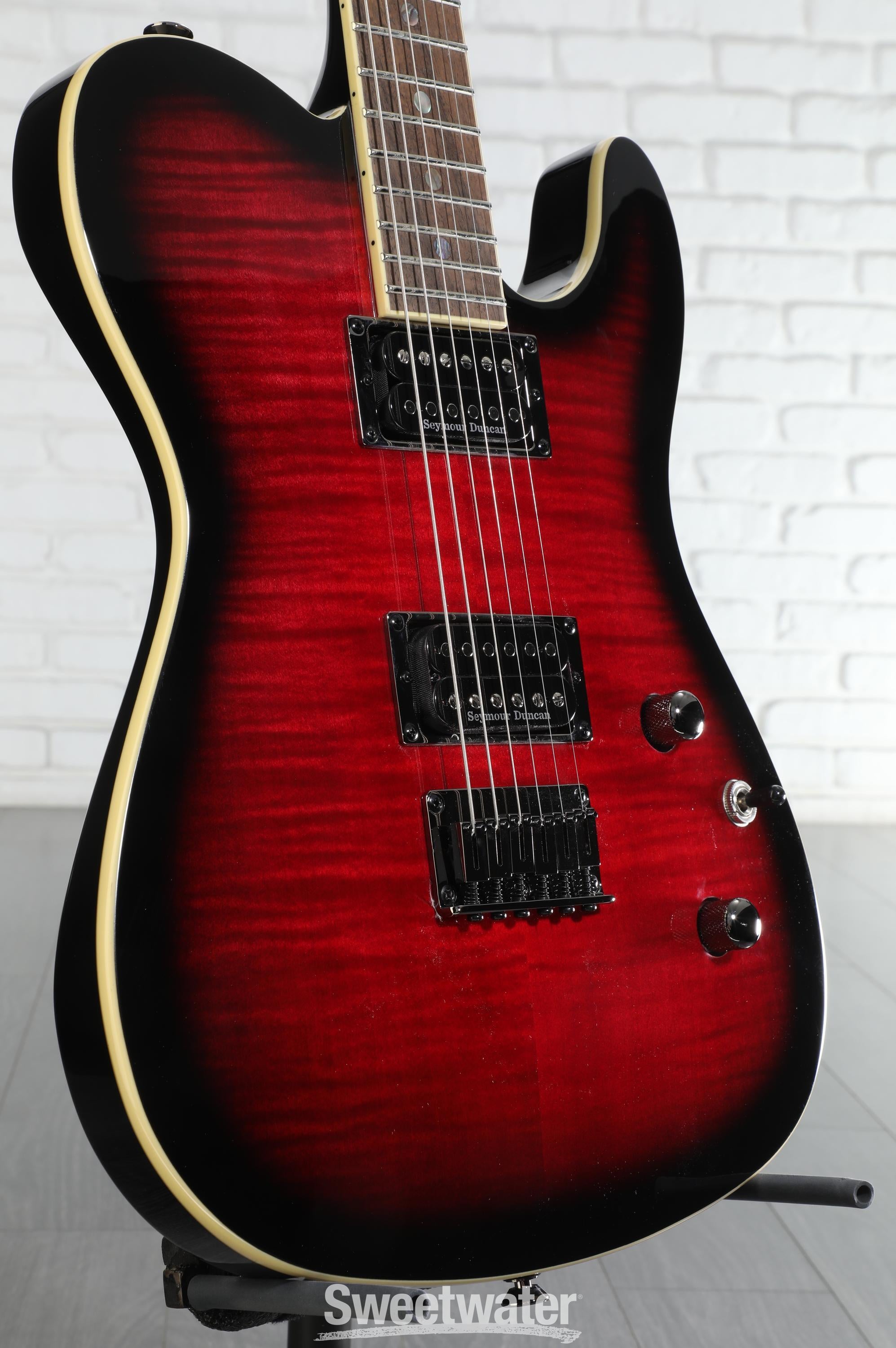 Fender Special Edition Custom Telecaster FMT HH - Black Cherry