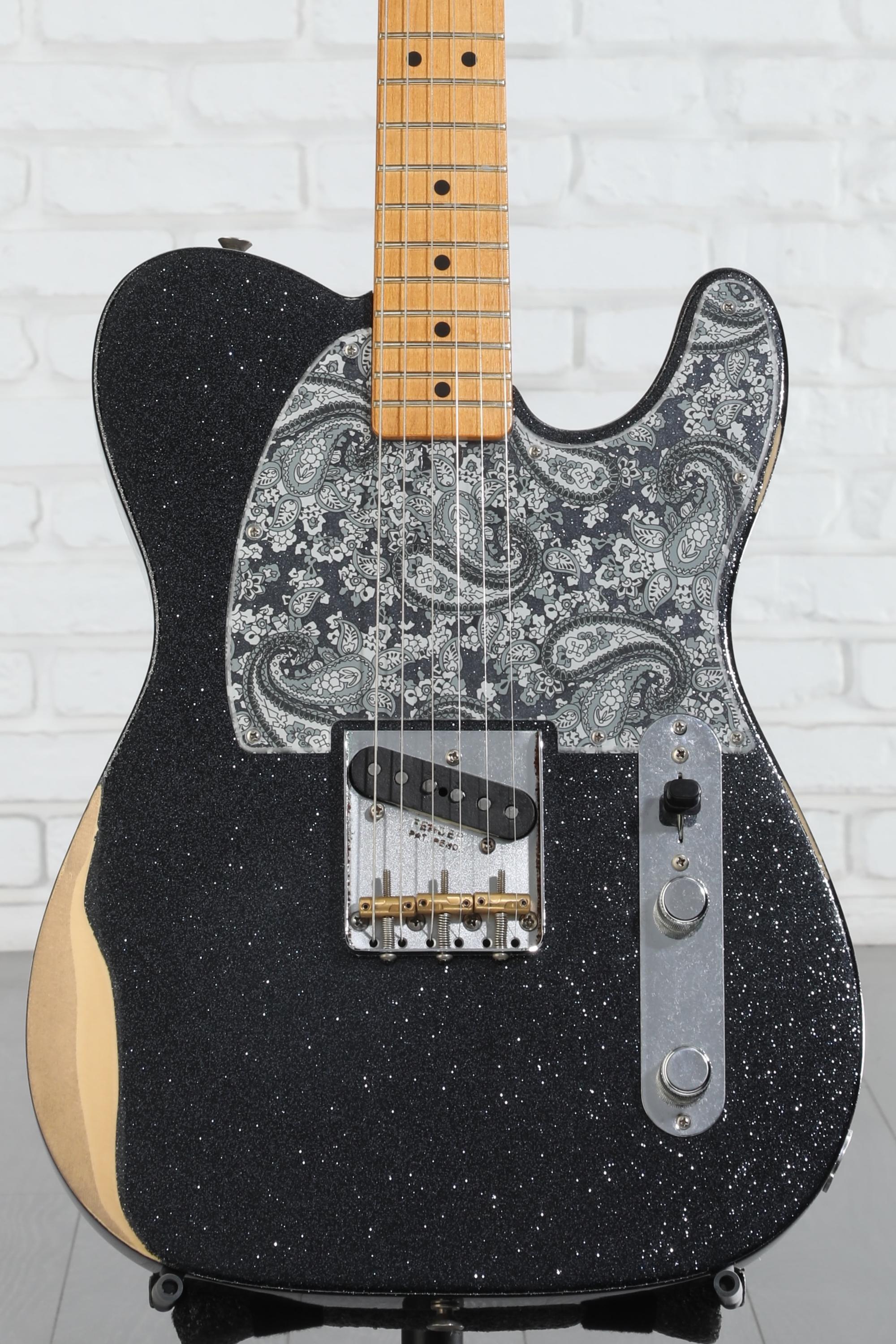 [試奏程度] Fender / Brad Paisley Esquire Fender Brad Paisley Road Worn Esquire Electric Guitar - Black