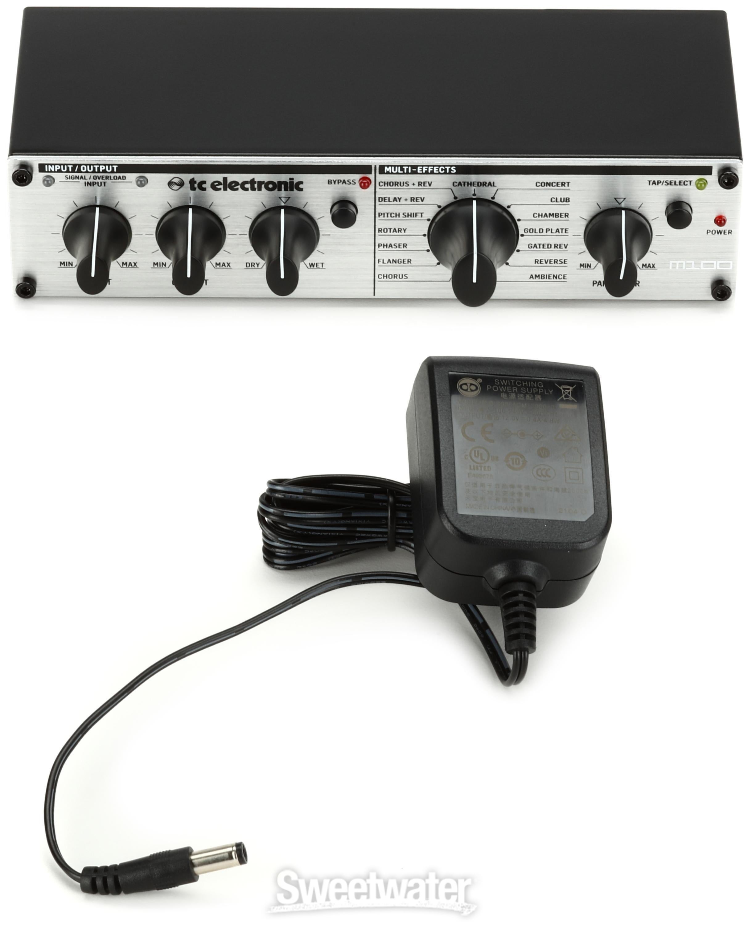 TC Electronic M100 Stereo Multi Effects Processor | Sweetwater TC Electronic M100 Stereo Multi Effects Processor | Sweetwater