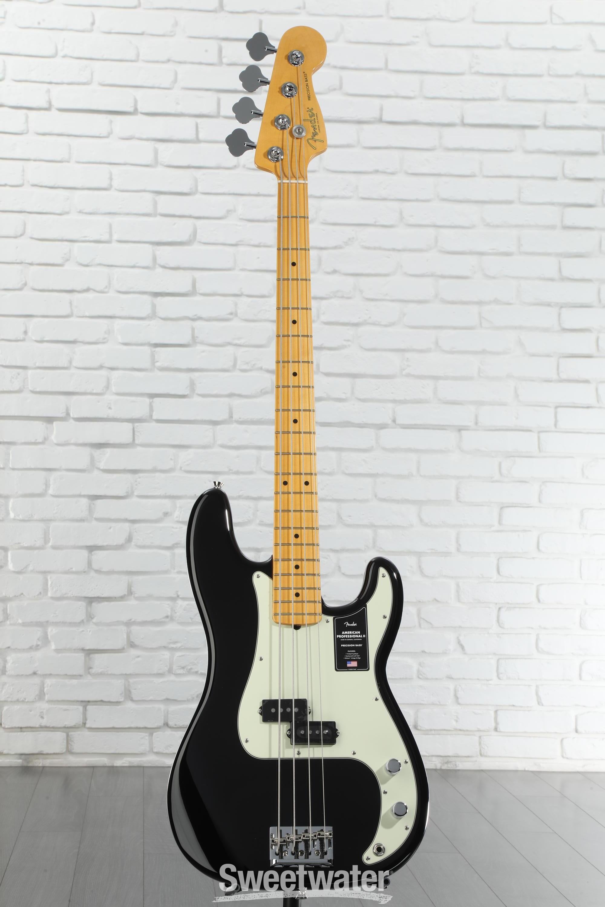 Fender American Professional II Precision Bass - Black with