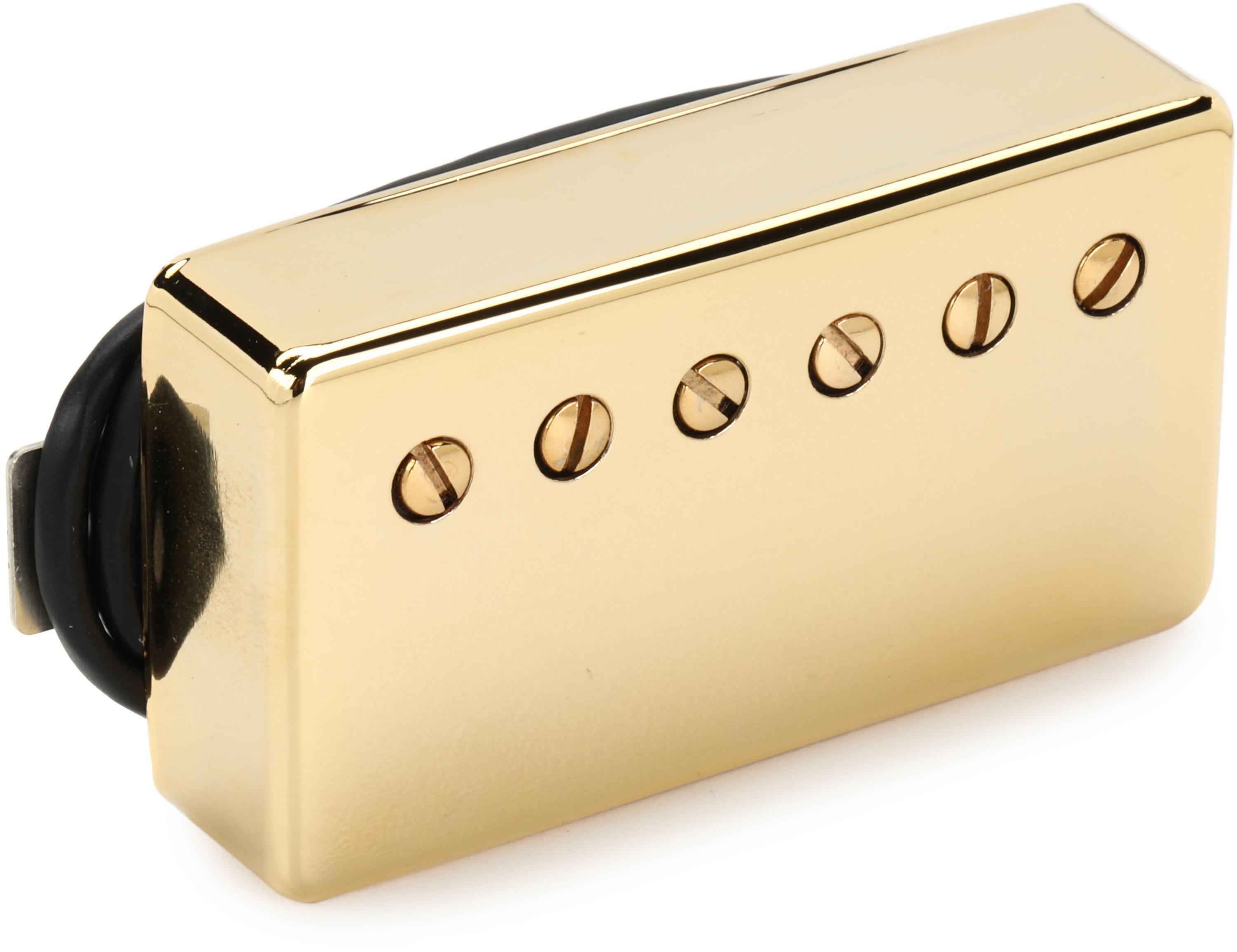 Photo of Seymour Duncan Saturday Night Special Humbucker Pickup - Gold Cover Neck