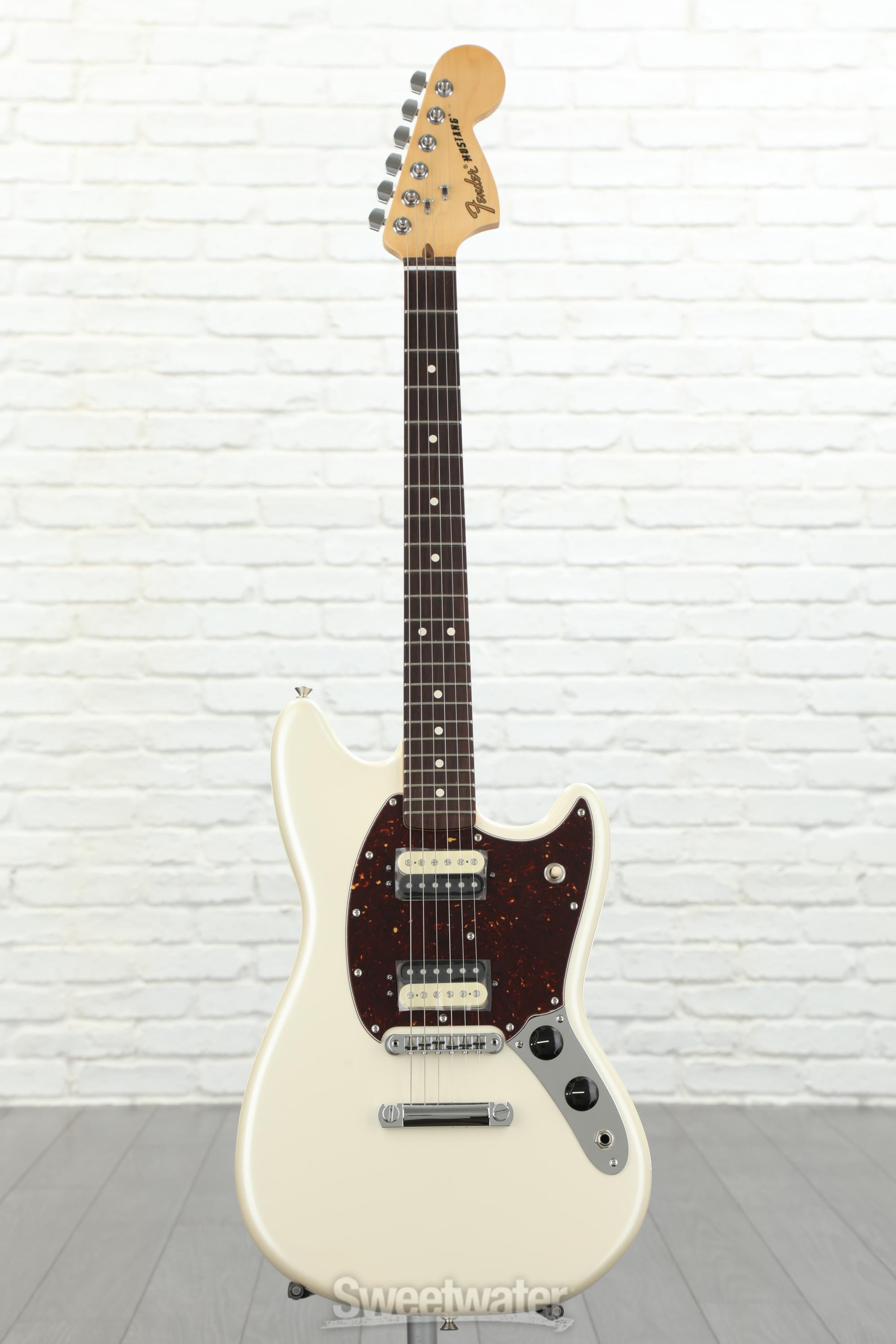 大阪直売Fender USA mustang Olympic White フェンダー ムスタング ビンテージ エレキギター char ビンテージホワイト vintage フェンダー