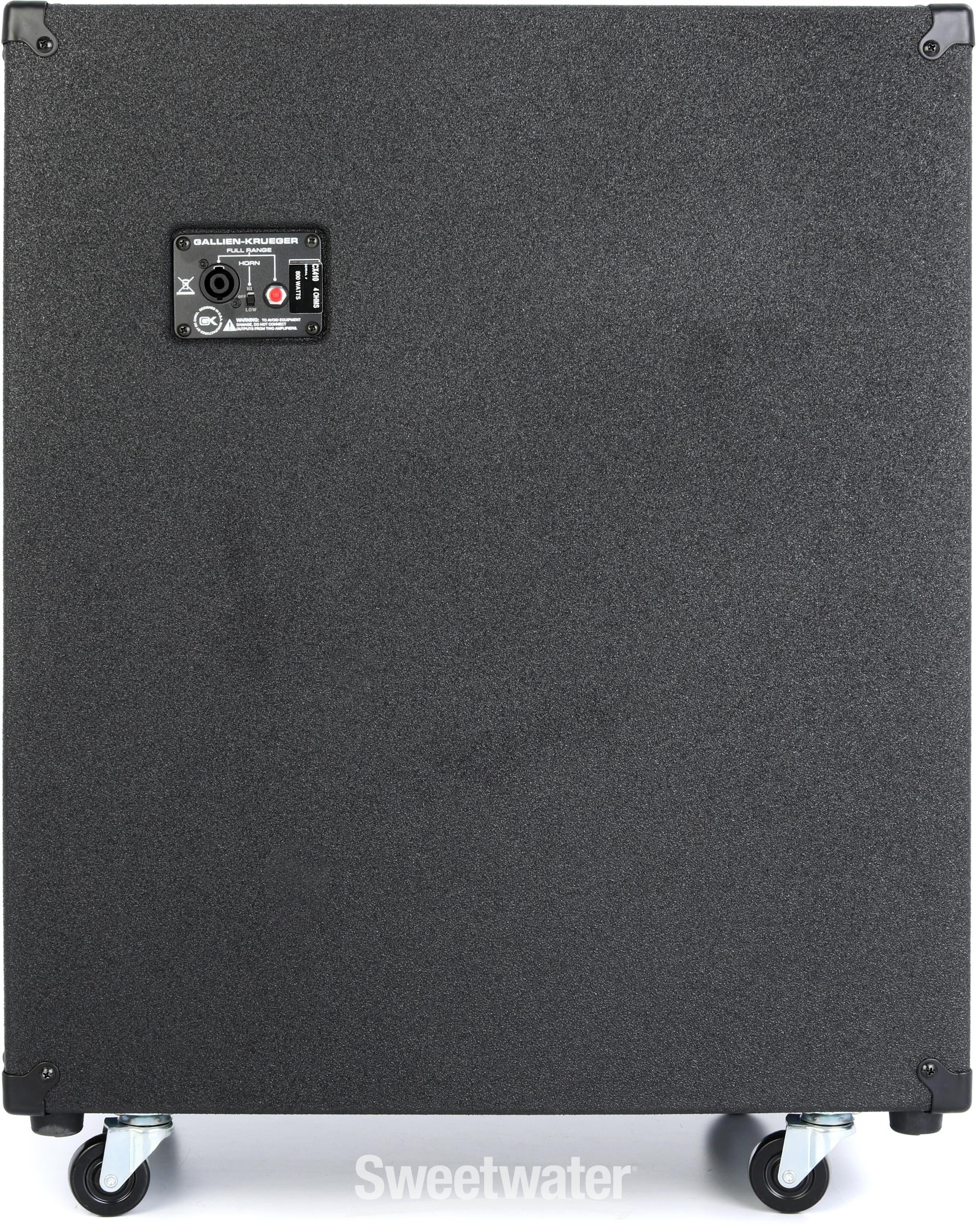 Gallien-Krueger CX410-4 800-watt 4 x 10-inch Bass Cabinet