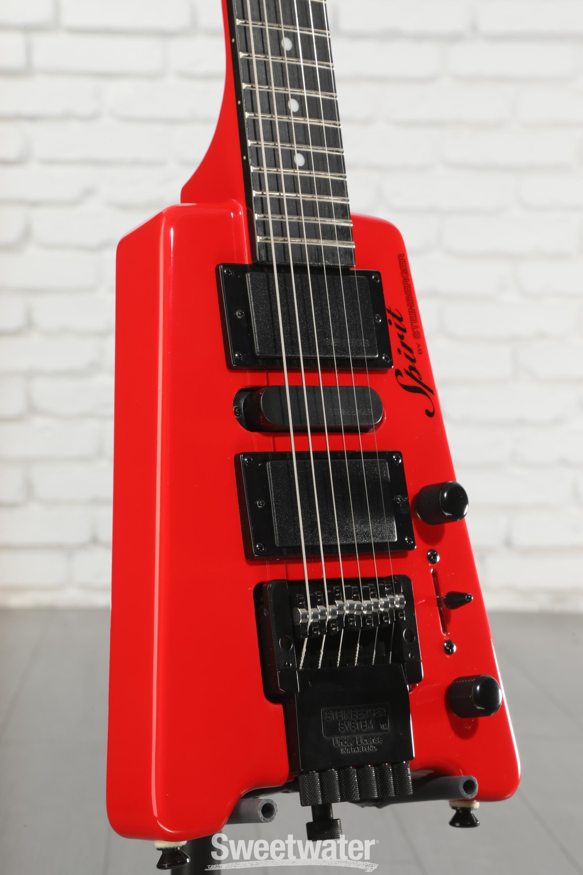 Steinberger Spirit GT-PRO Deluxe Electric Guitar - Hot Rod Red