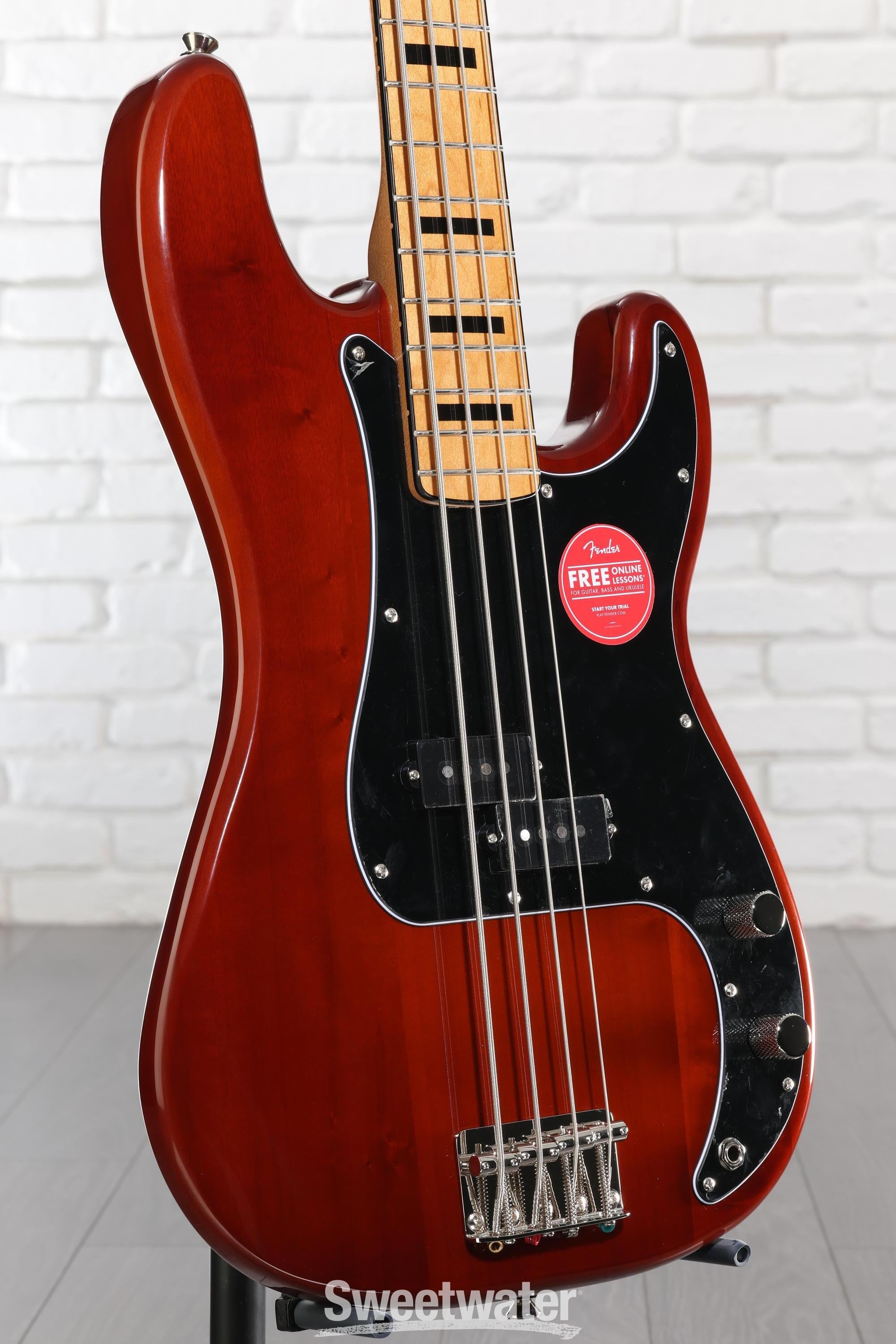 Squier Classic Vibe '70s Precision Bass - Walnut | Sweetwater