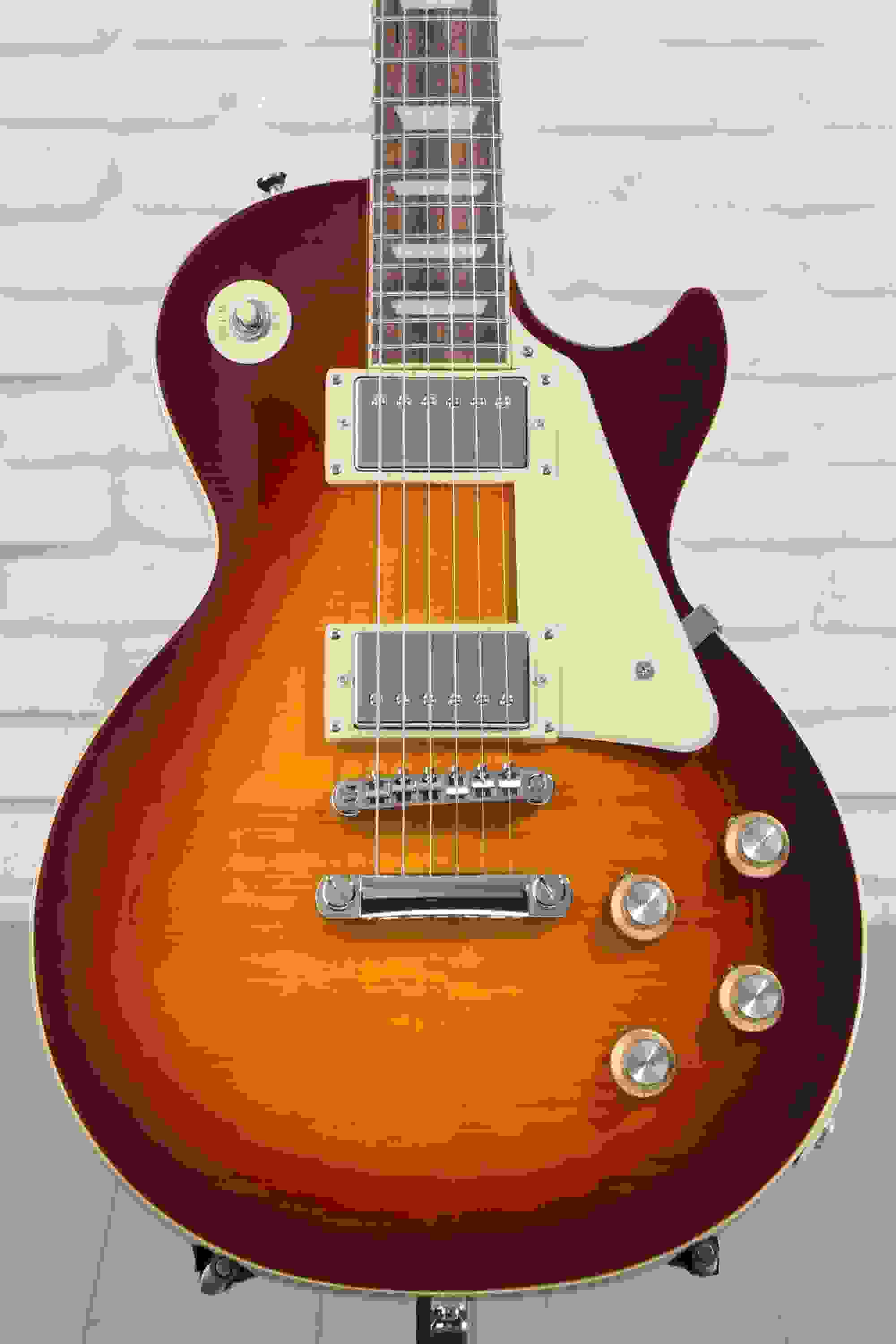Epiphone Les Paul Standard '60s Figured Top Electric Guitar - Iced Tea Burst