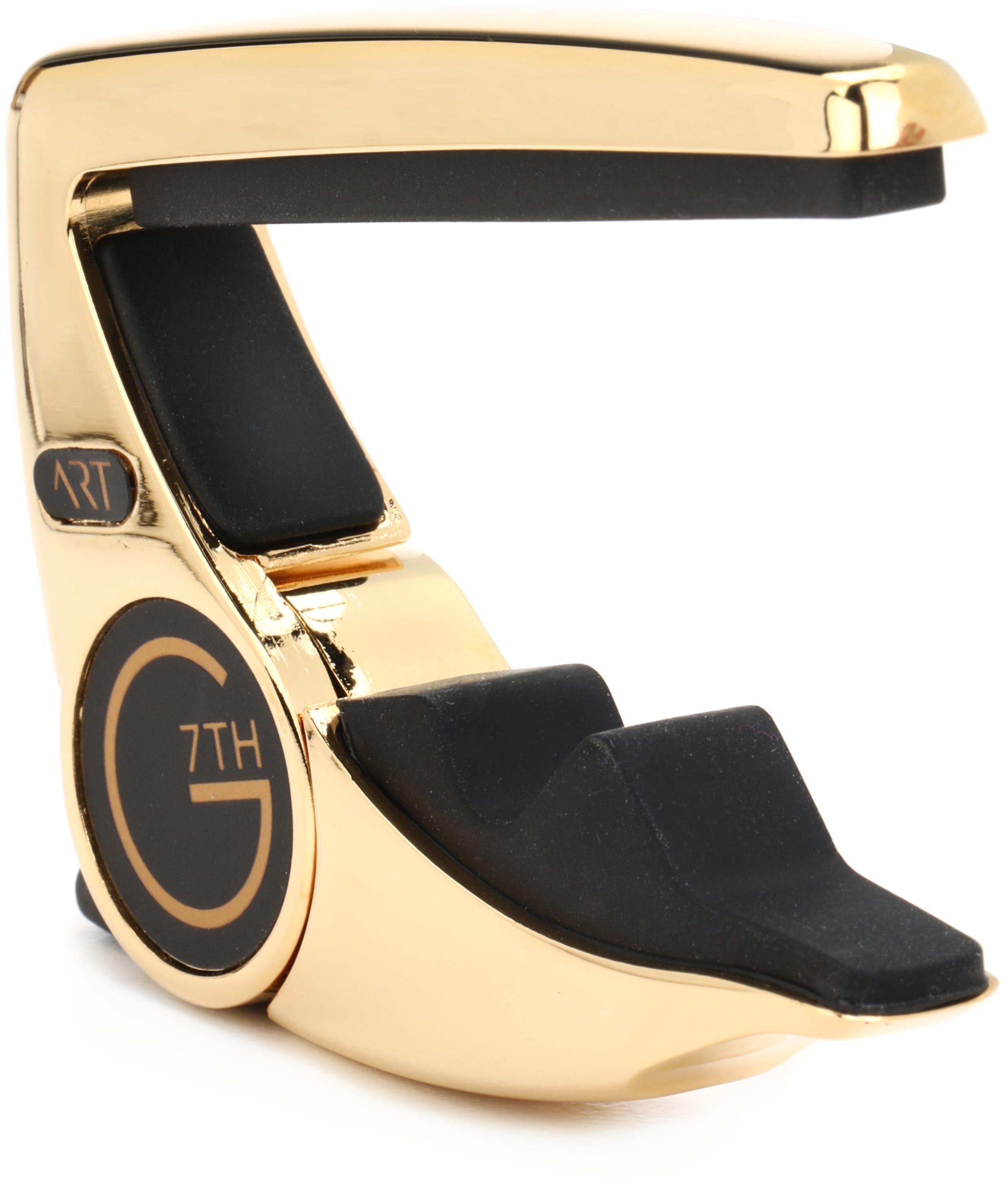 Performance 3 ART Capo Gold（6弦用） G7th Performance 3 Steel String Guitar Capo - Gold | Sweetwater