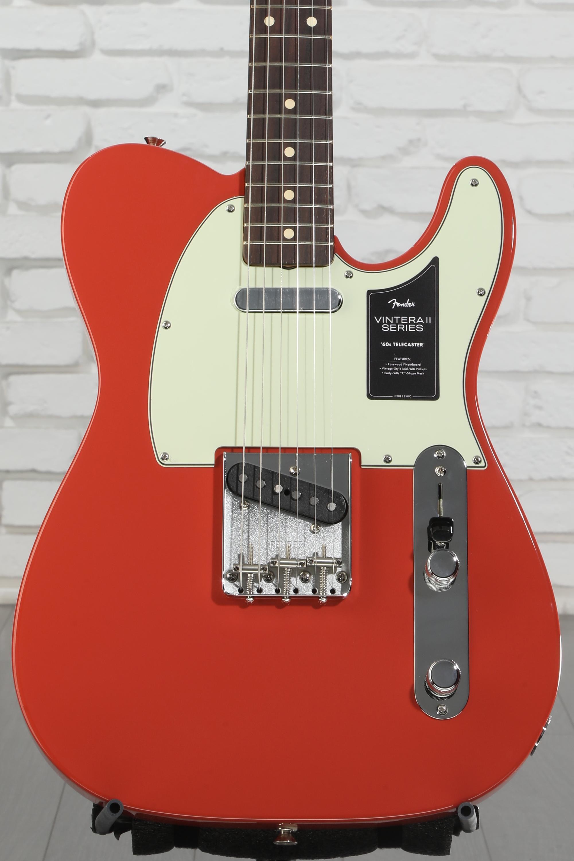 Fender Vintera II '60s Telecaster Electric Guitar - Fiesta Red