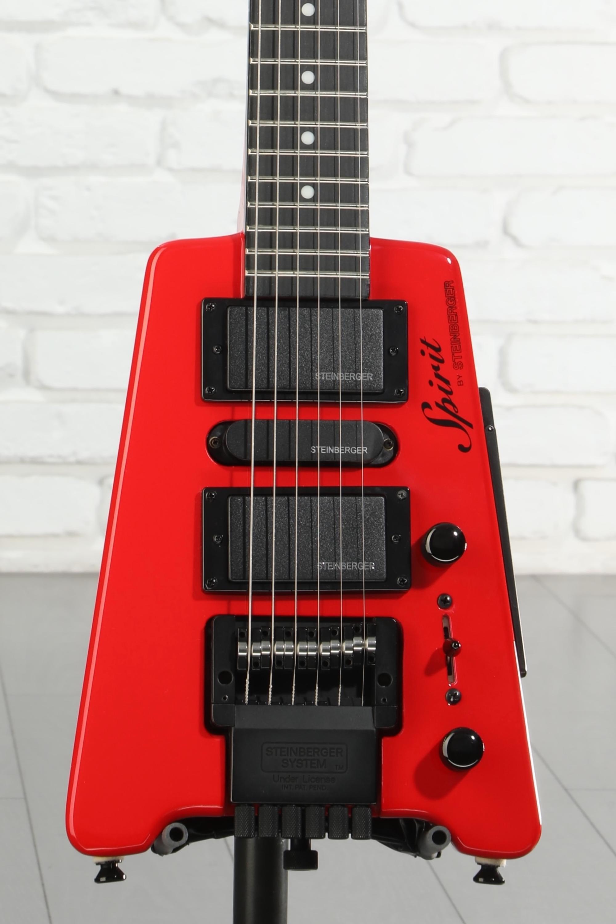 Steinberger Spirit GT-PRO Deluxe Electric Guitar - Hot Rod Red