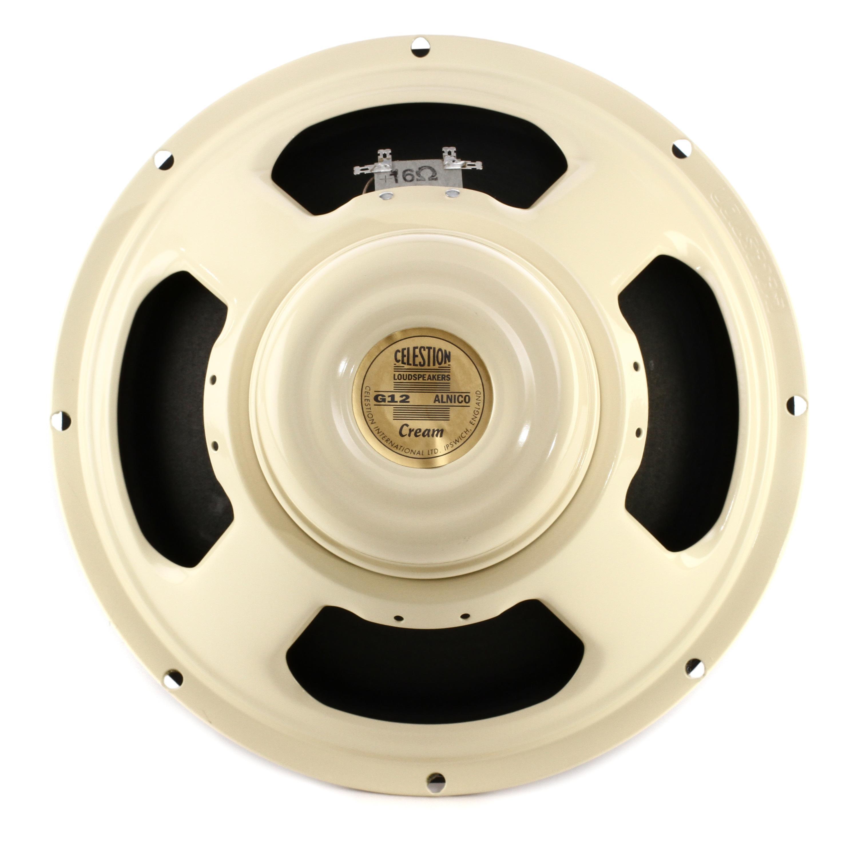 Celestion Cream 12-inch 90-watt Alnico Replacement Guitar Amp Speaker - 16  ohm