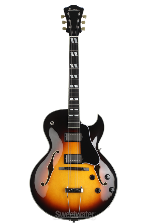 Eastman Guitars AR372CE Archtop Hollowbody Electric Guitar - Sunburst