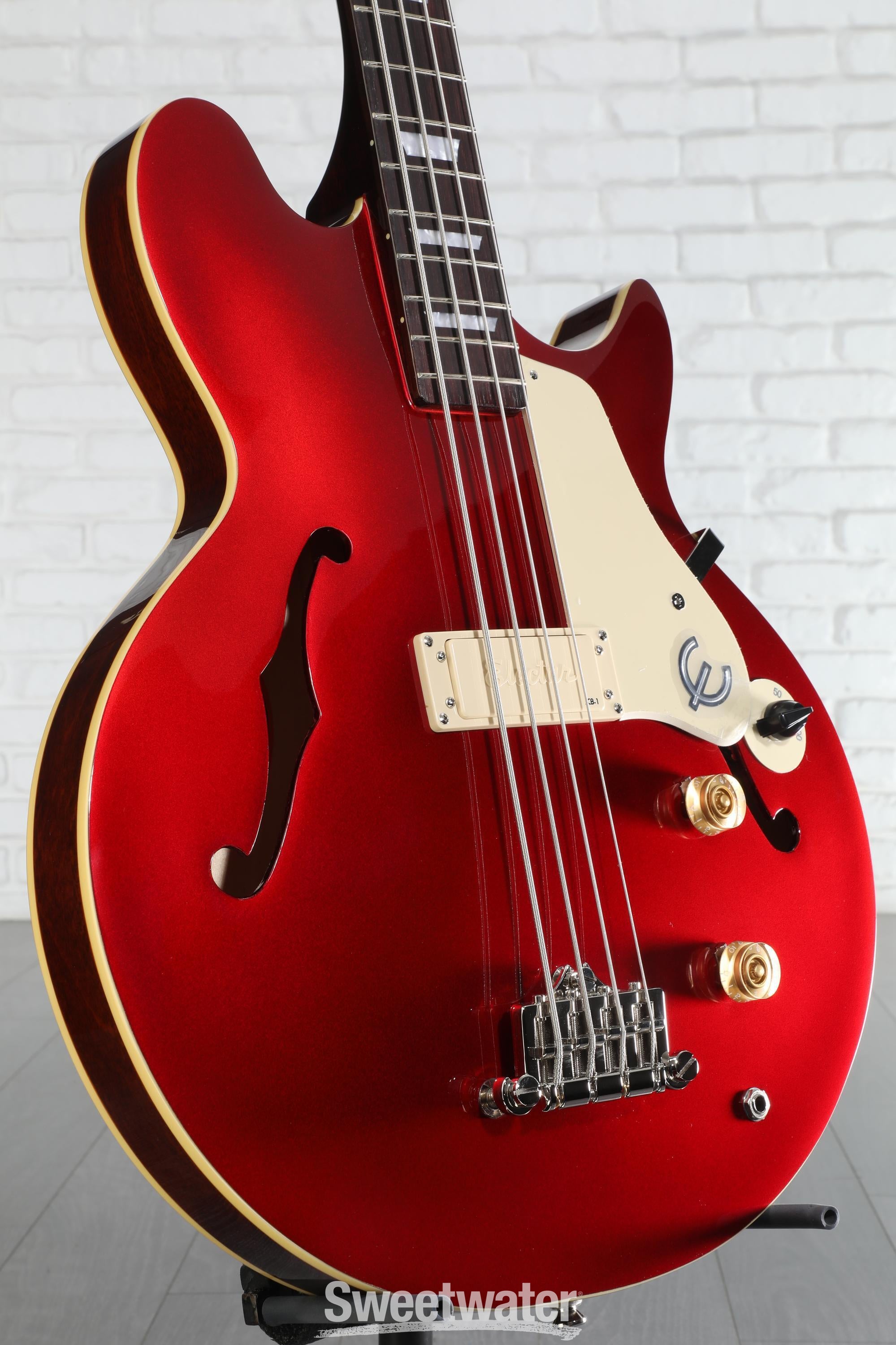 Epiphone Jack Casady Signature Bass - Sparkling Burgundy | Sweetwater