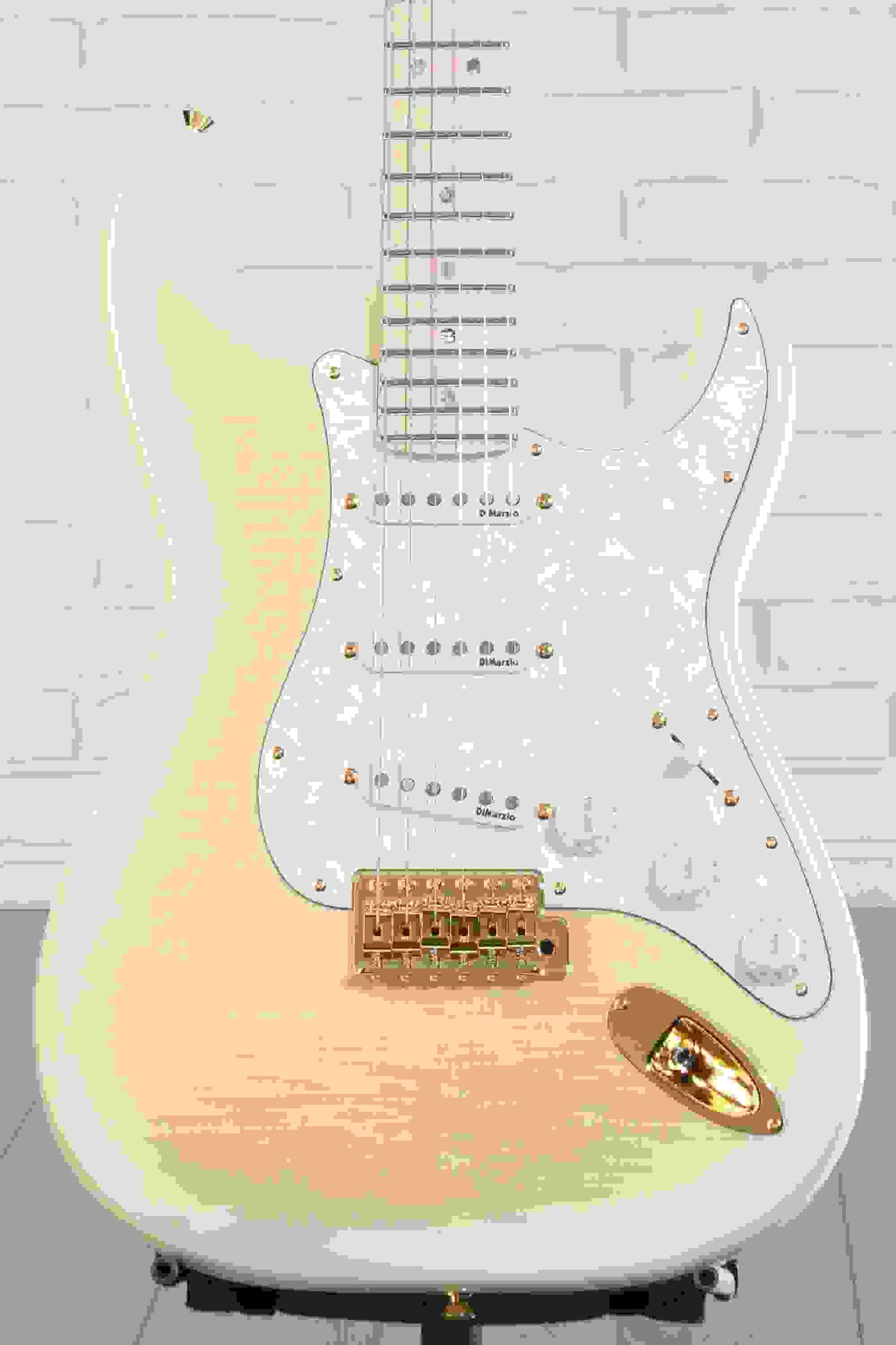 Fender Richie Kotzen Stratocaster Electric Guitar - Transparent White Burst