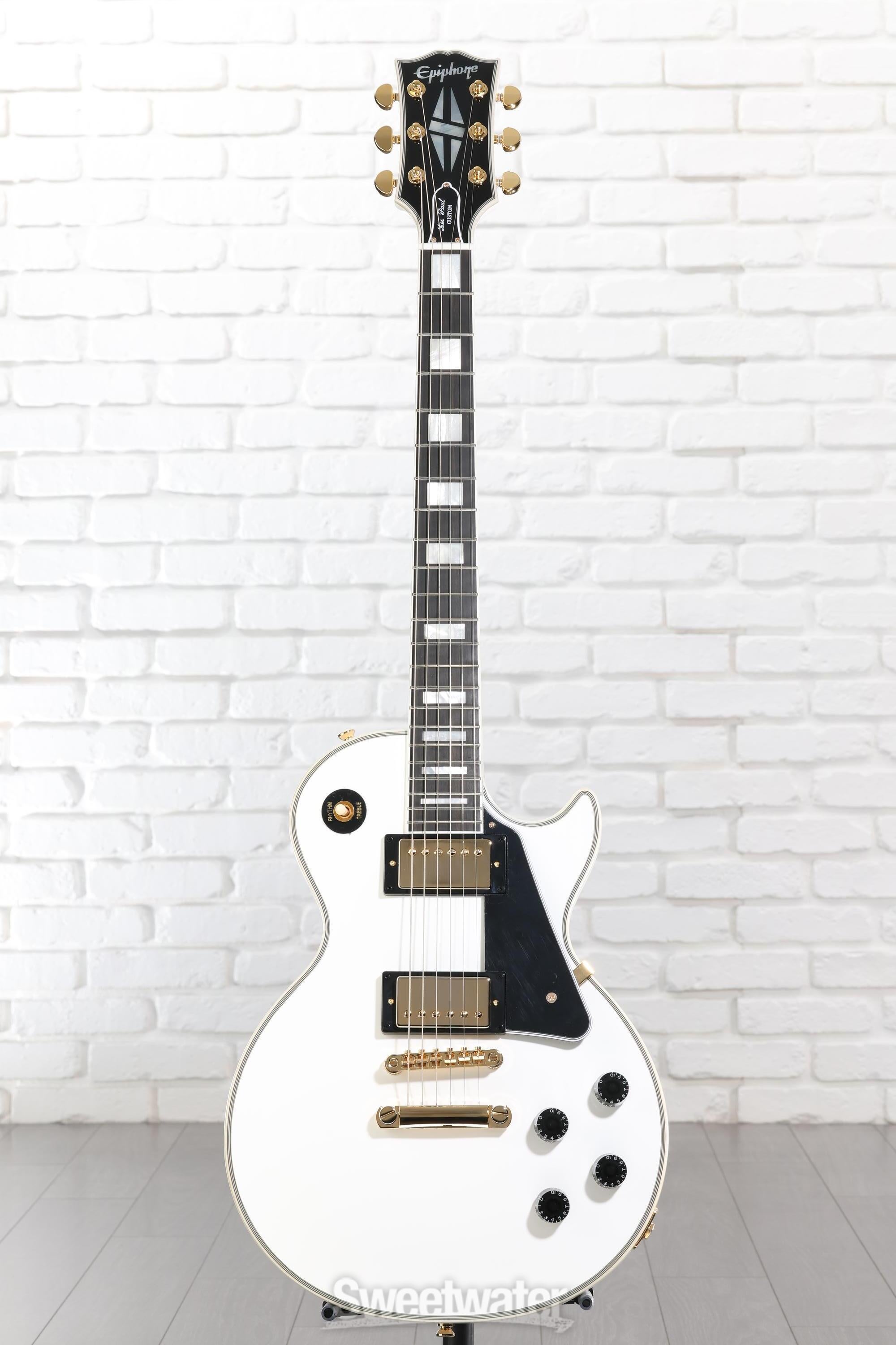 Epiphone Inspired by Gibson Custom Les Paul Custom Electric Guitar