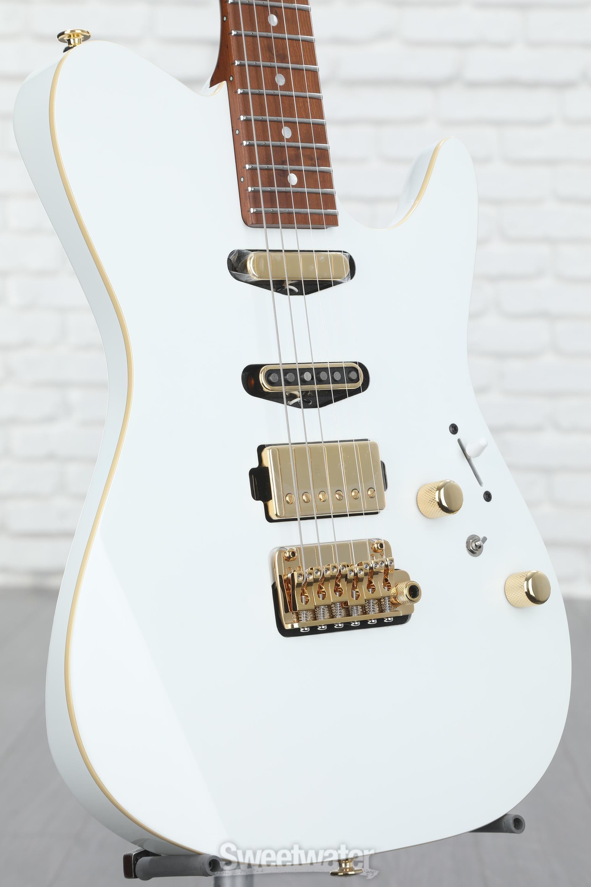 Ibanez Lari Basilio Signature LB1 Electric Guitar - White