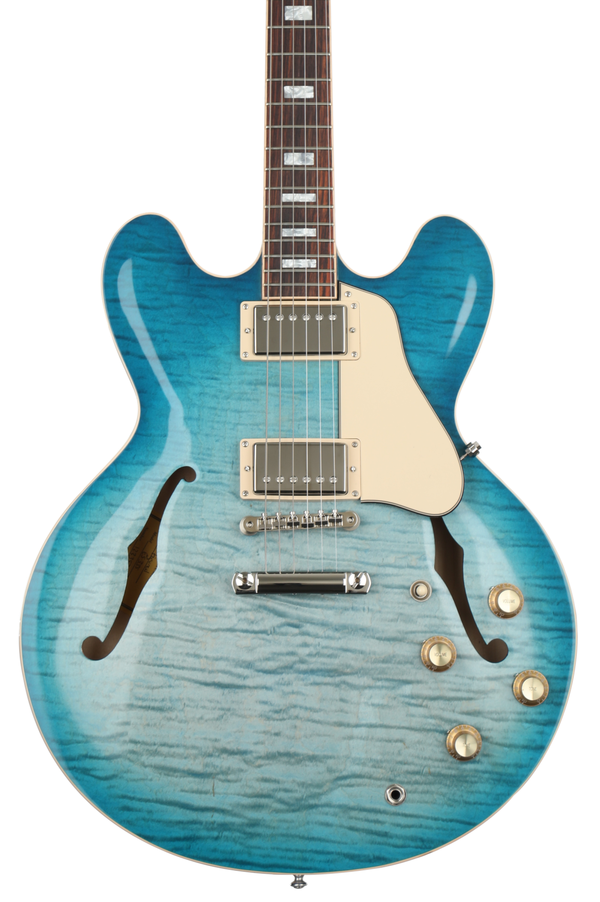 Gibson ES-335 Figured 【USA】※最終価格 Gibson ES-335 Figured - Glacier Blue | Sweetwater