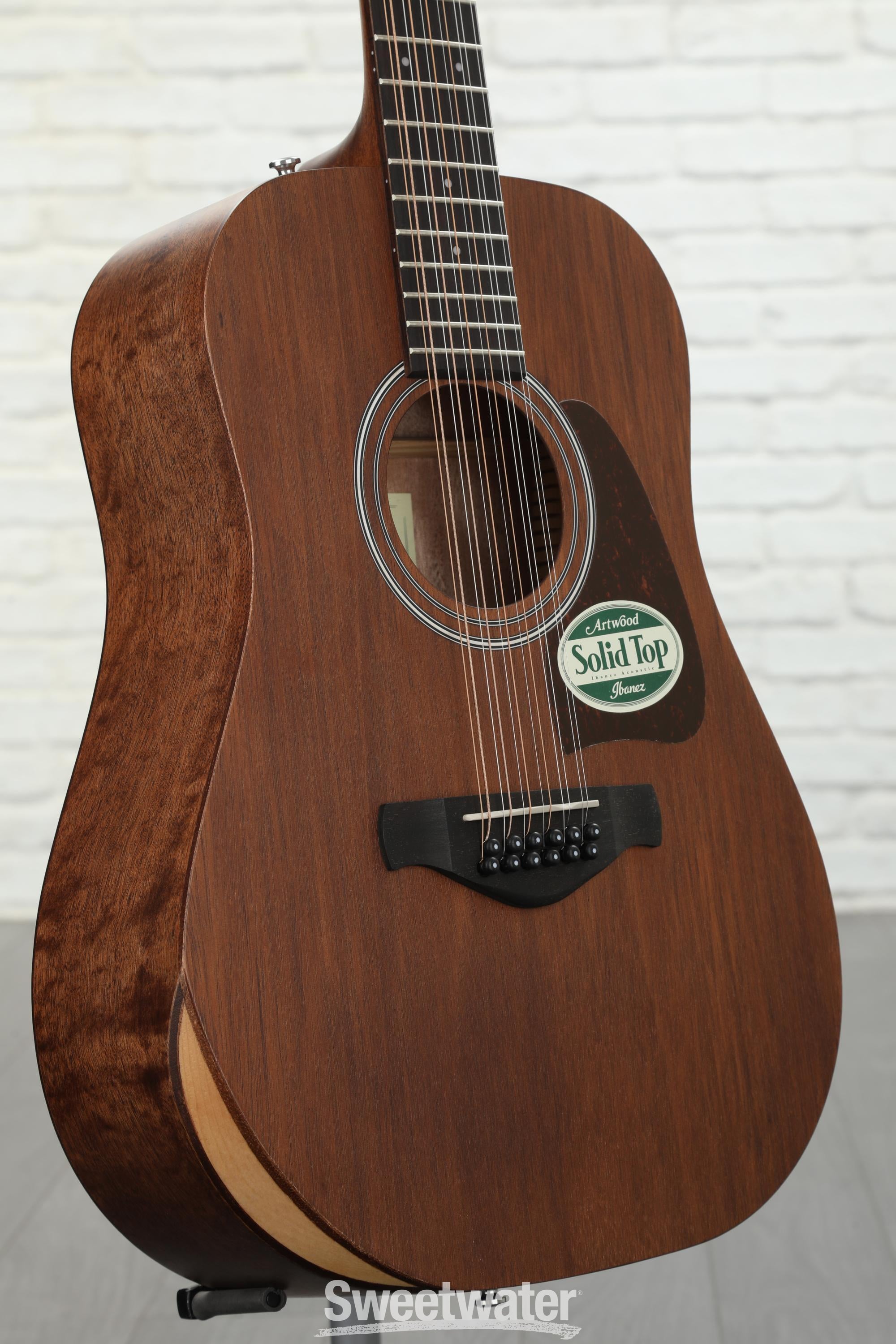 Ibanez Artwood AW5412JR Acoustic Guitar - Open Pore Natural