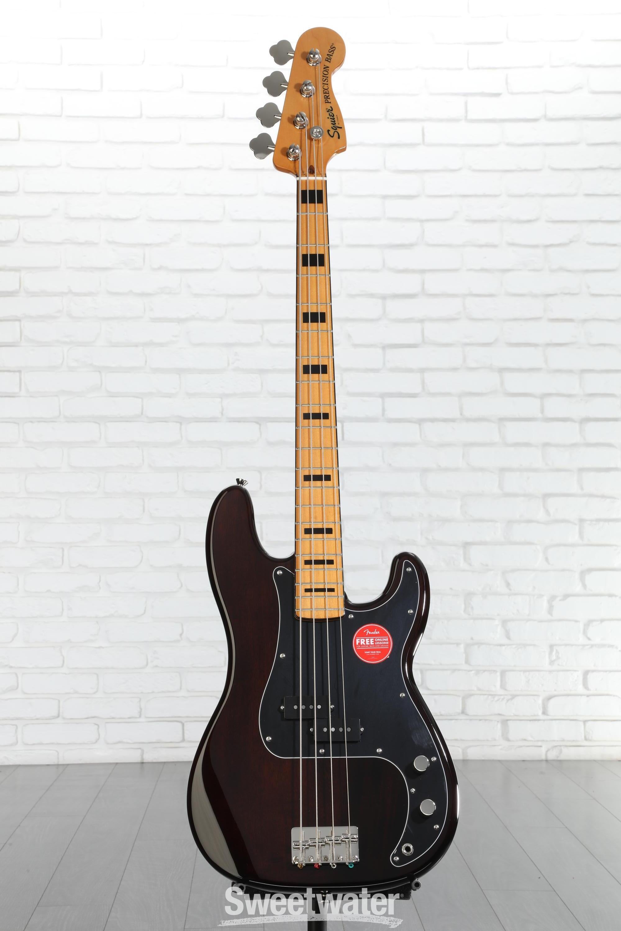 Squier Classic Vibe '70s Precision Bass - Walnut | Sweetwater