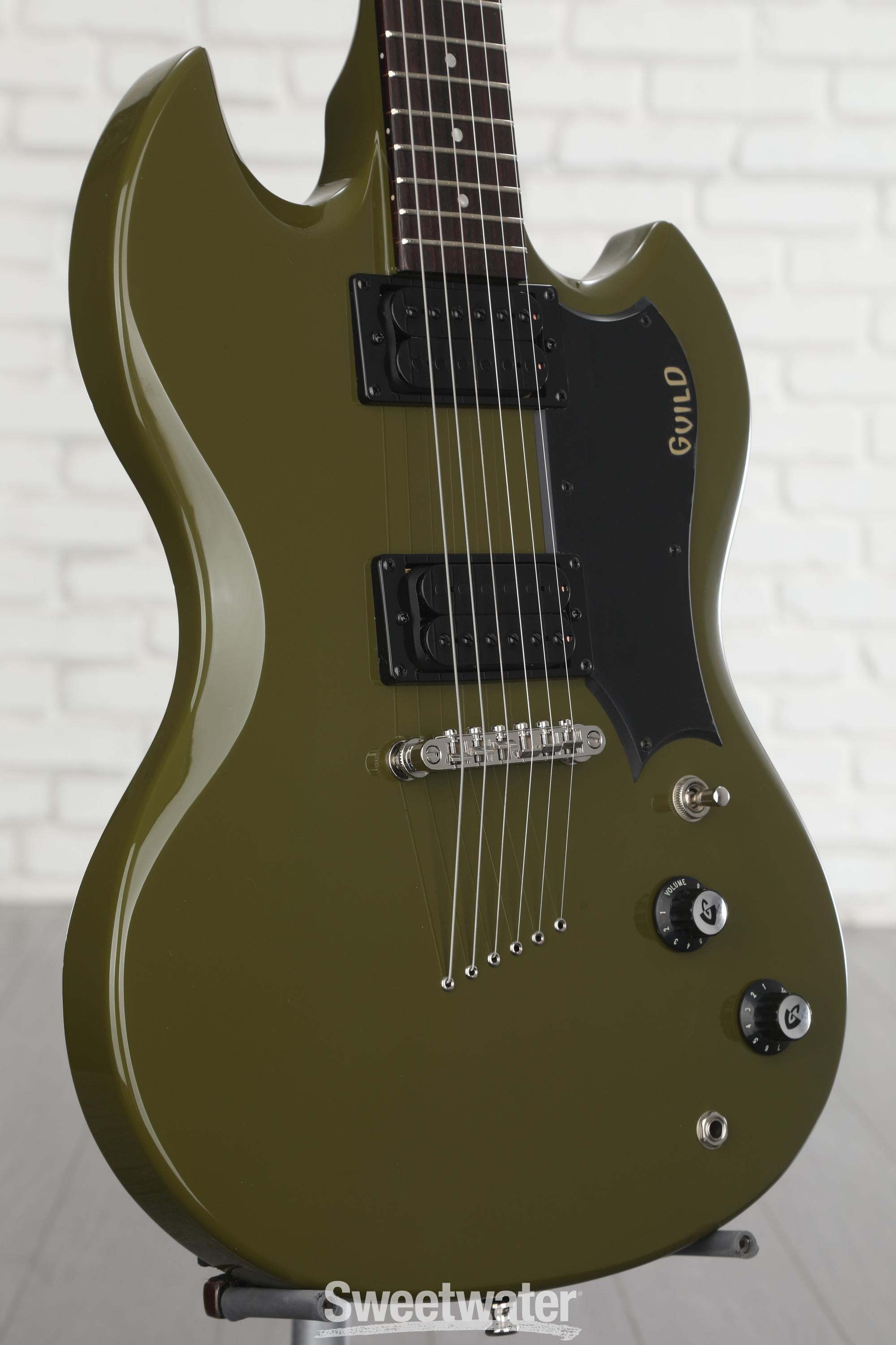 ギルド　SGギター　POLARA PHGファントムグリーン Guild Polara Electric Guitar - Phantom Green | Sweetwater