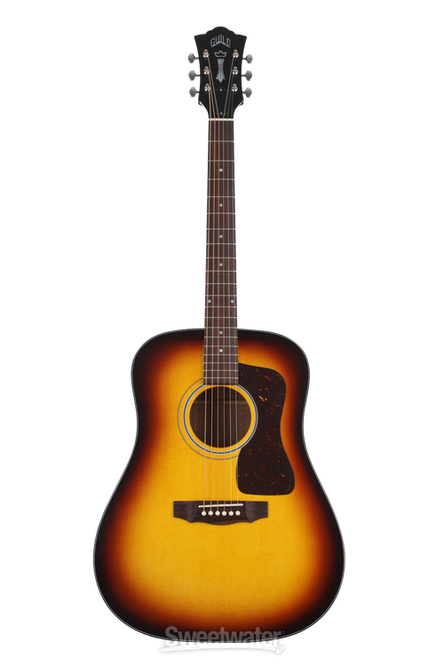D-40 Traditional Acoustic Guitar - Antique Burst - Sweetwater