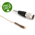 Photo of Countryman E6 Earset Cable - 1mm Diameter with cW-style Connector for Audio-Technica Wireless (AT) - Light Beige