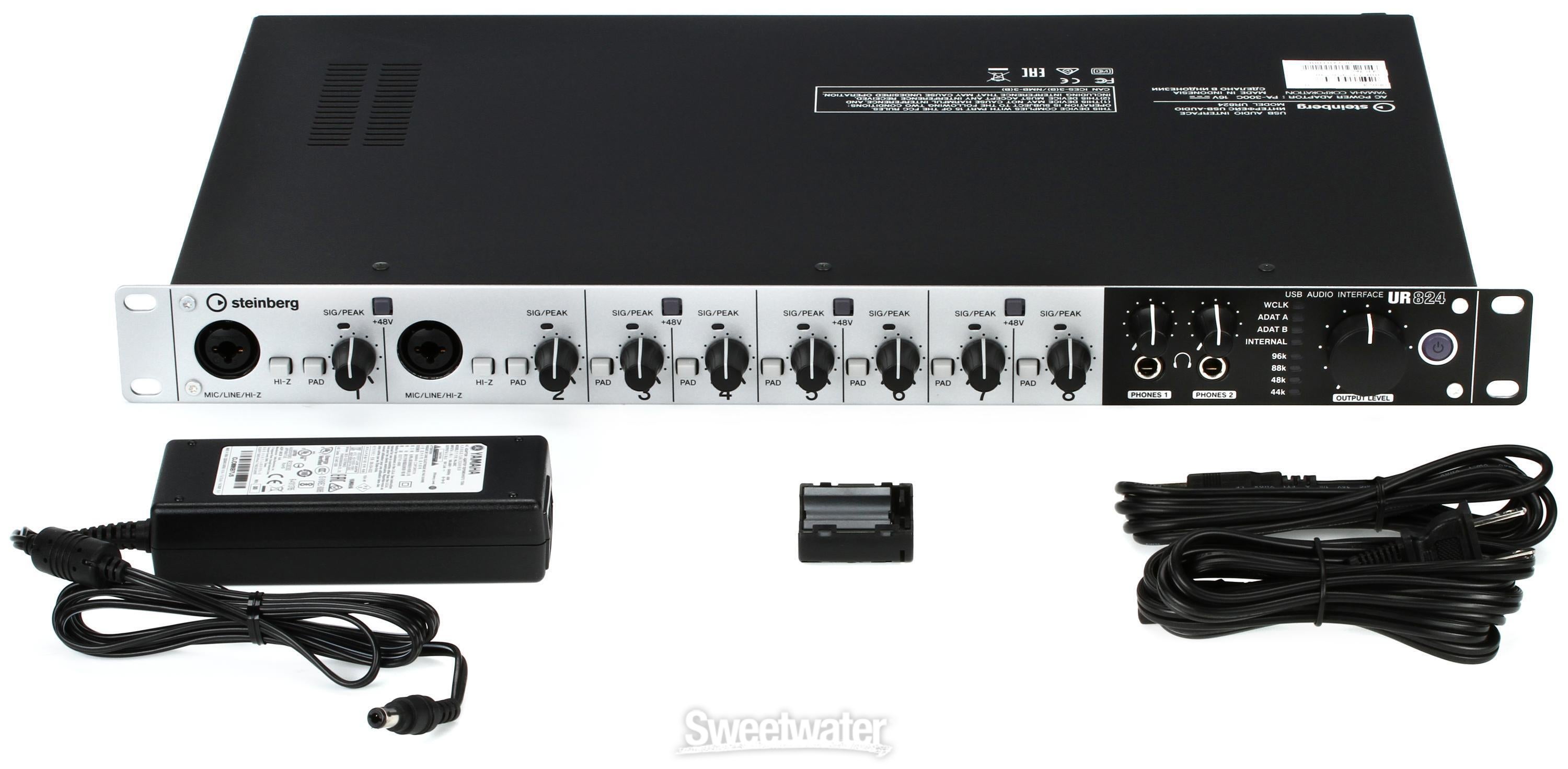 Steinberg UR824 USB Audio Interface | Sweetwater