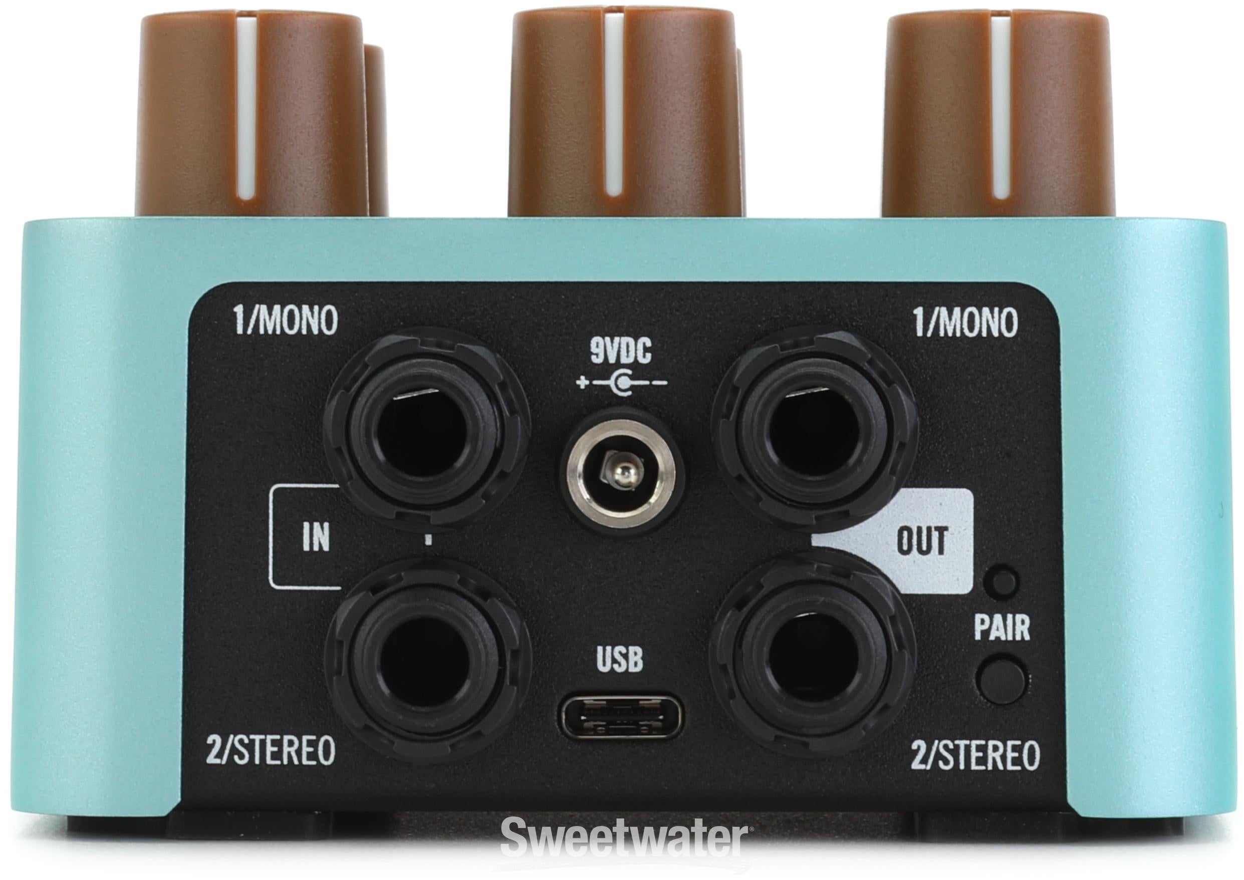 Universal Audio Del-Verb Ambience Companion Reverb and Delay Pedal 