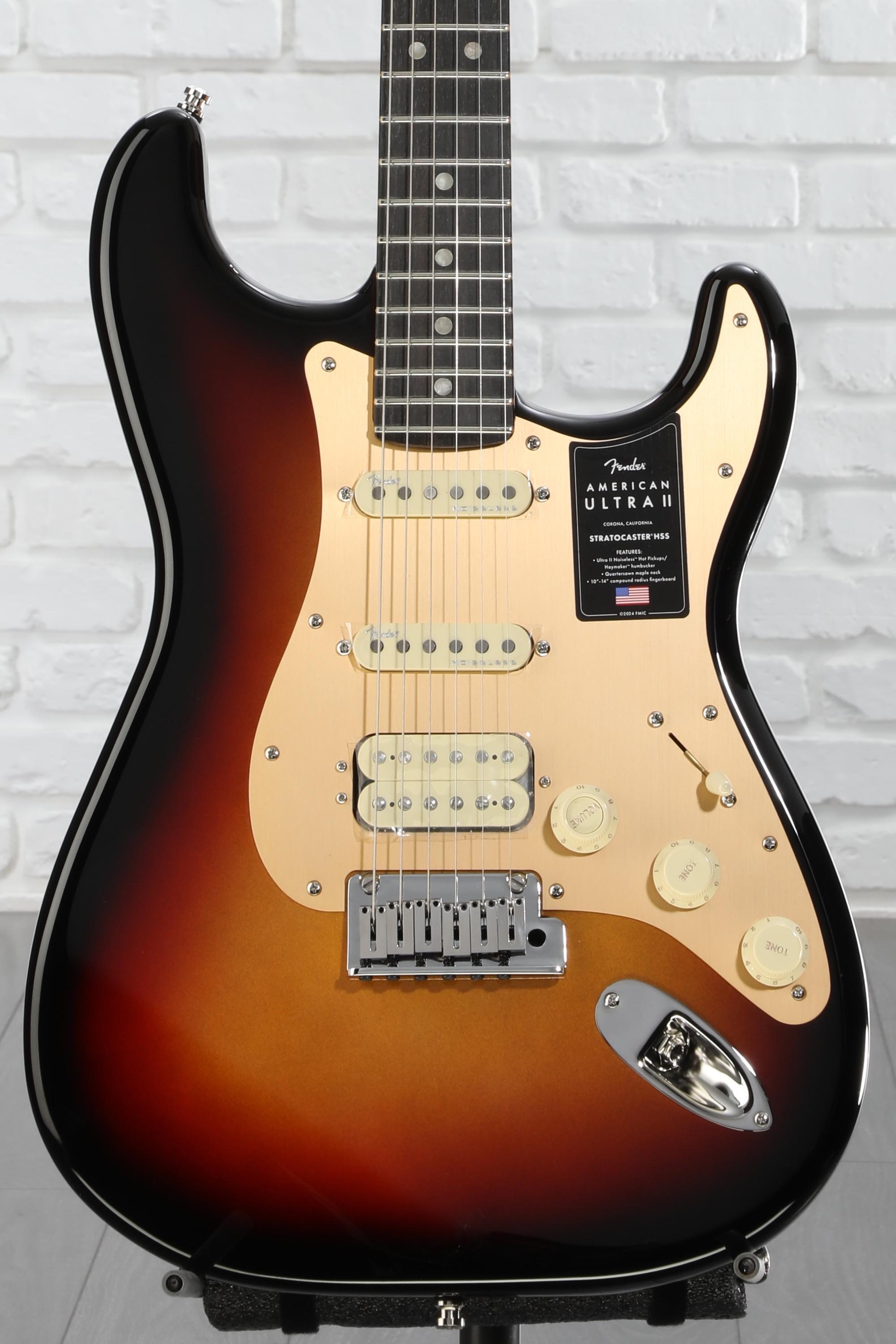 Fender American Ultra II Stratocaster HSS Electric Guitar