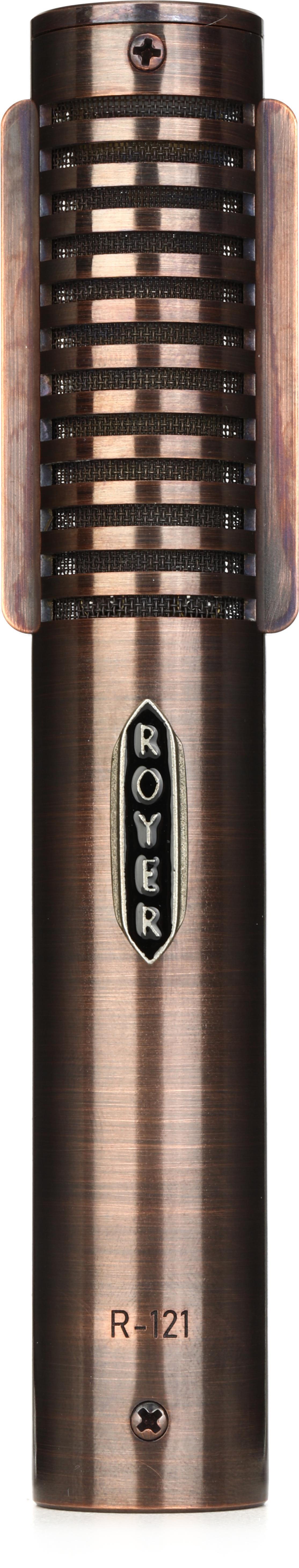 Royer R-121 Studio Limited-edition 25th Anniversary Rose Ribbon Microphone