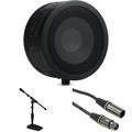 Photo of Solomon LoFReQ Sub-style Dynamic Microphone Bundle with Stand and Cable - Western Black