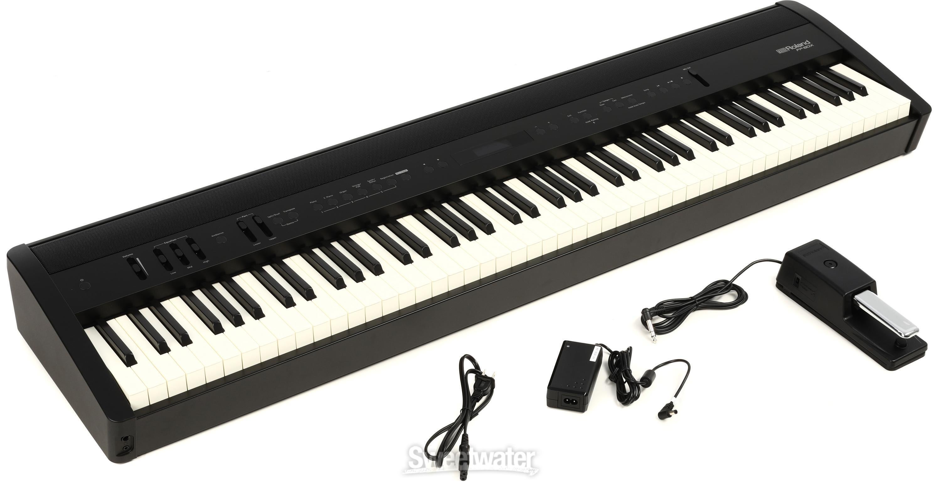 Roland FP-60X Digital Piano - Black | Sweetwater