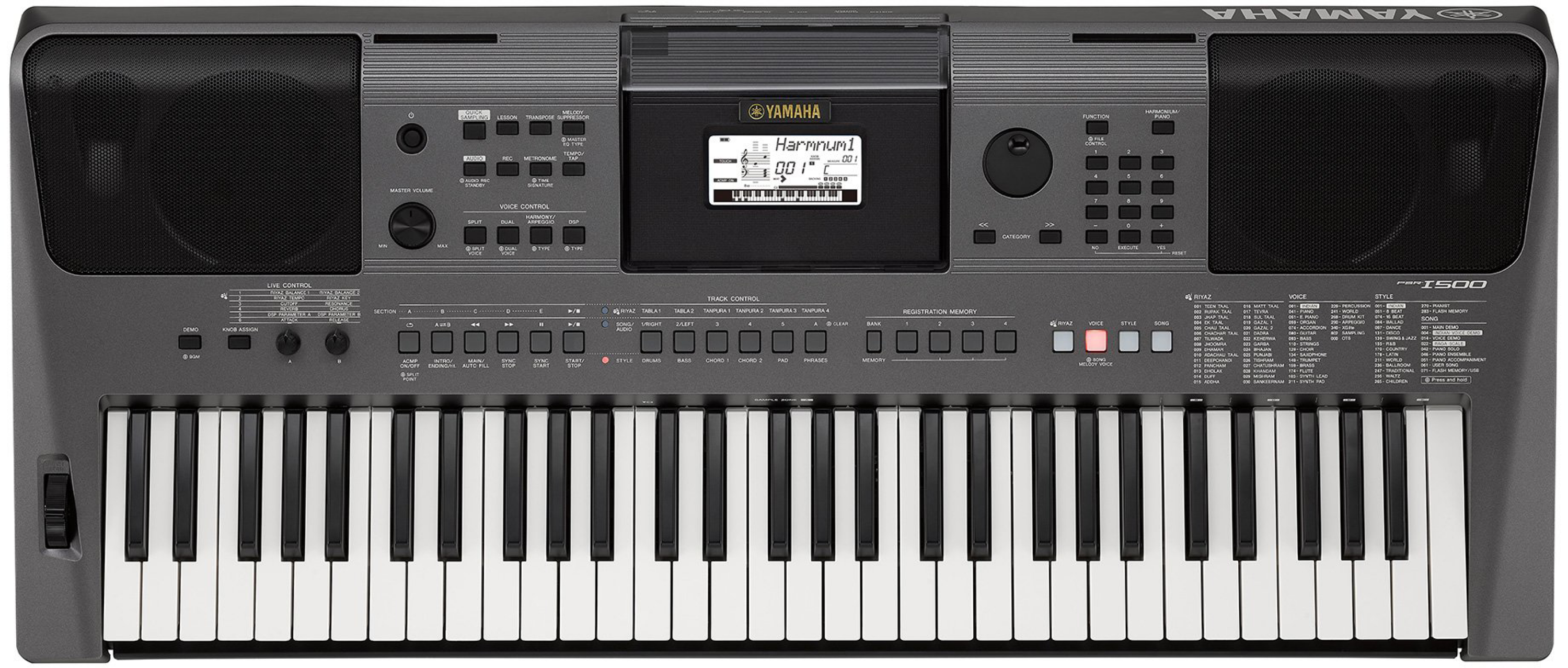 Yamaha PSR-I500 61-key Portable Keyboard (India)