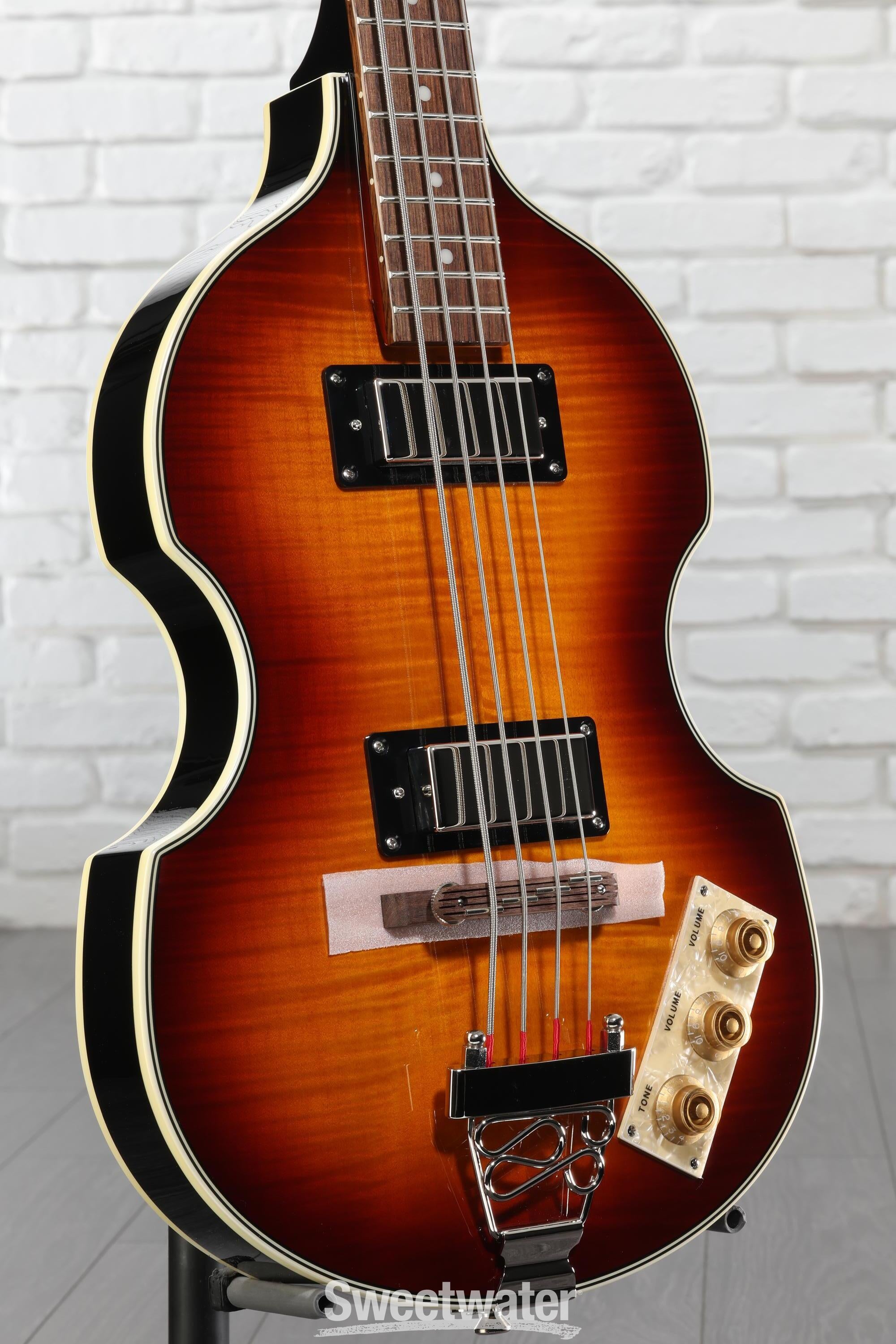 Epiphone Viola BASS　エピフォン ビオラ　OH済み Epiphone Viola Bass - Vintage Sunburst | Sweetwater