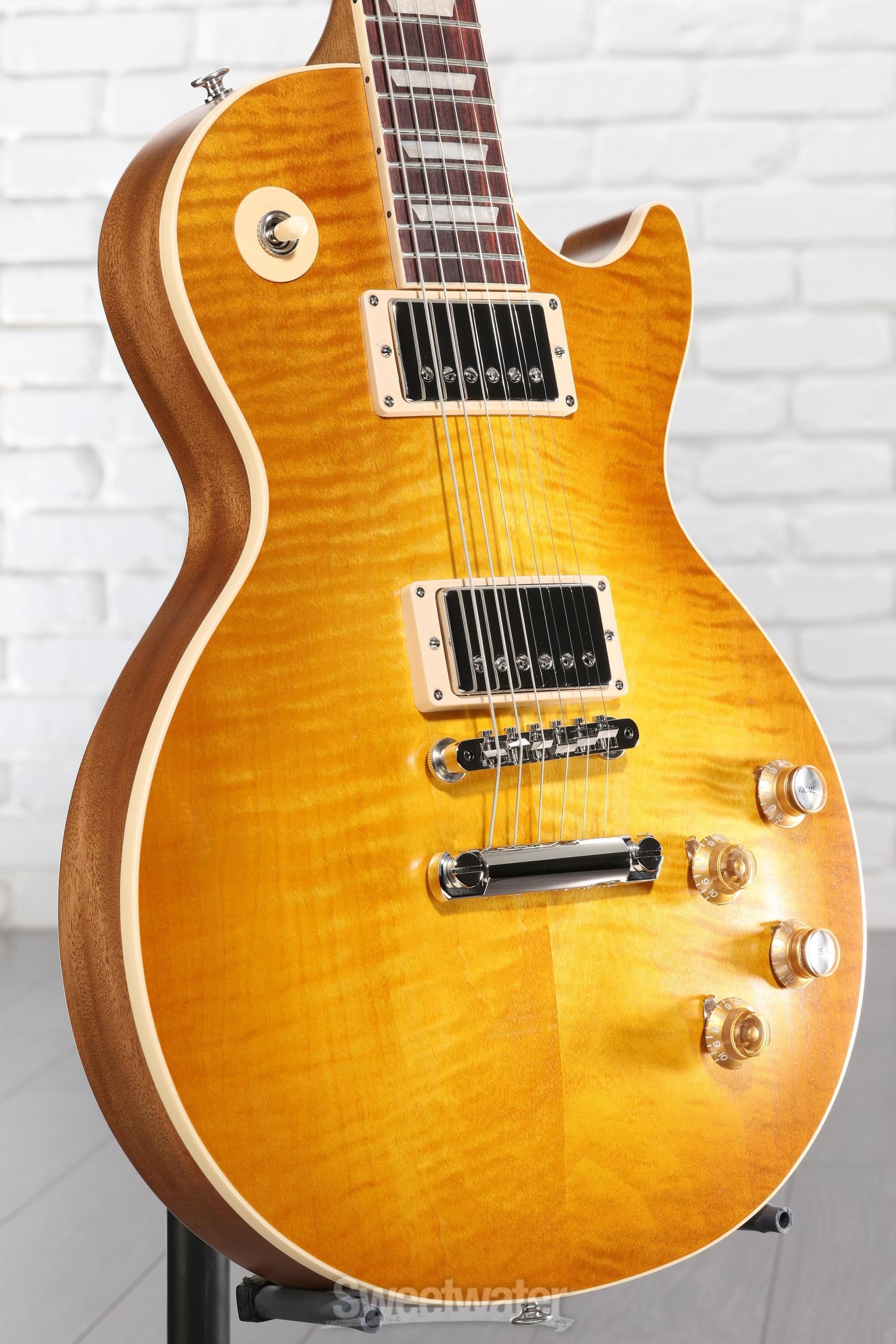 Photo of Gibson Kirk Hammett "Greeny" Les Paul Standard Electric Guitar - Greeny Burst