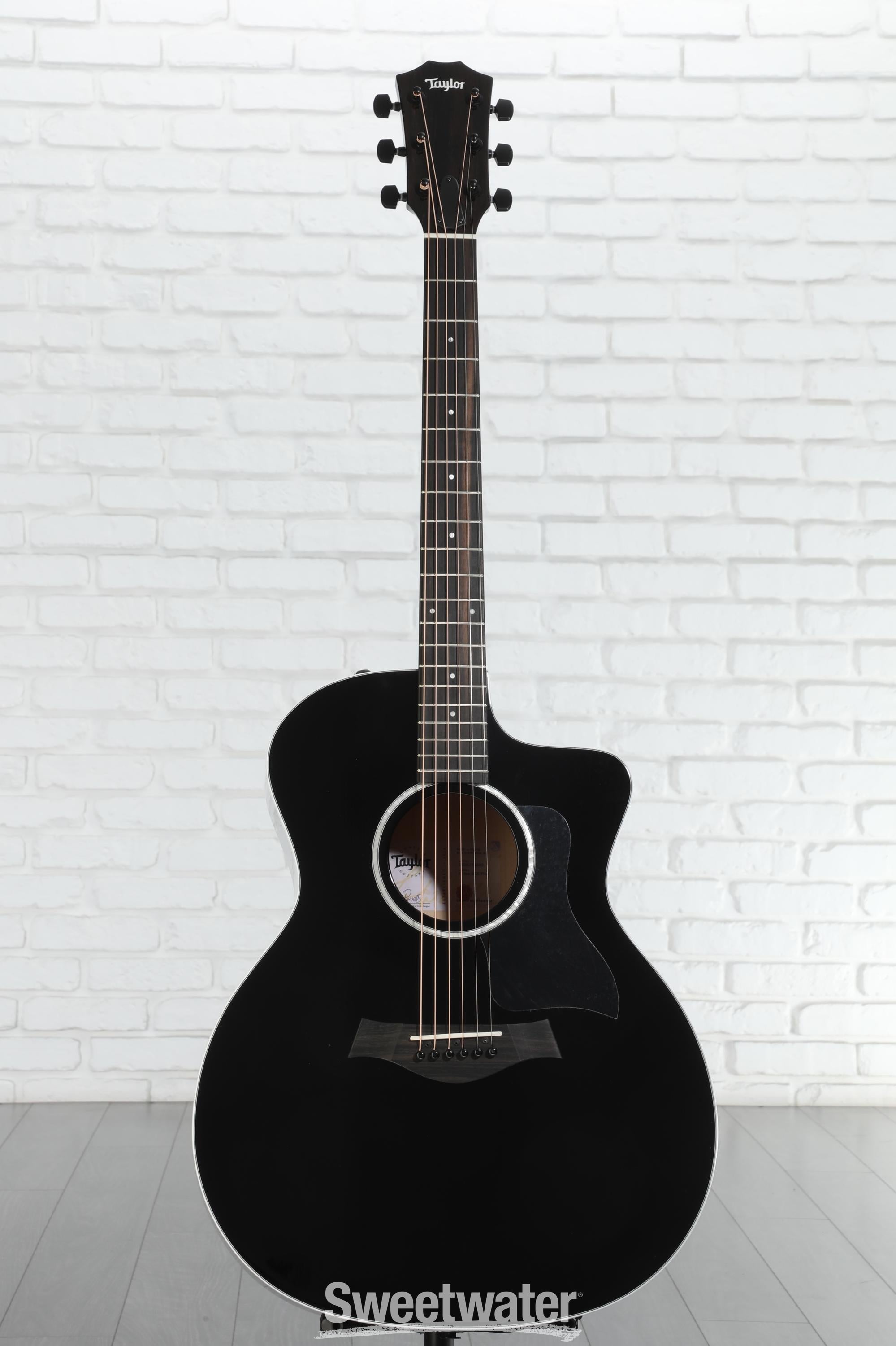 Taylor 214ce Plus Acoustic-electric Guitar - Black | Sweetwater