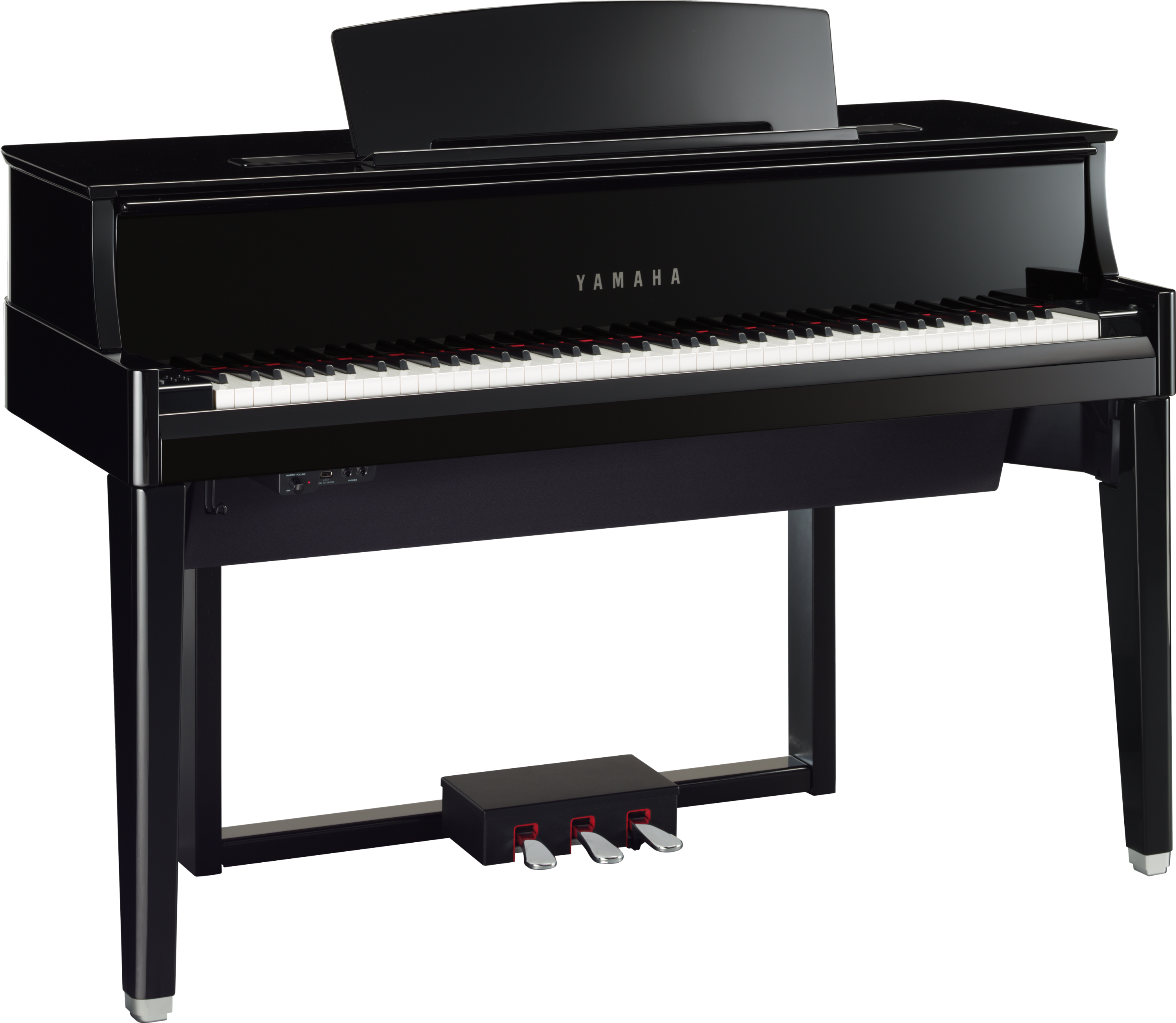 Yamaha AvantGrand N1X Digital Console Piano - Polished Ebony