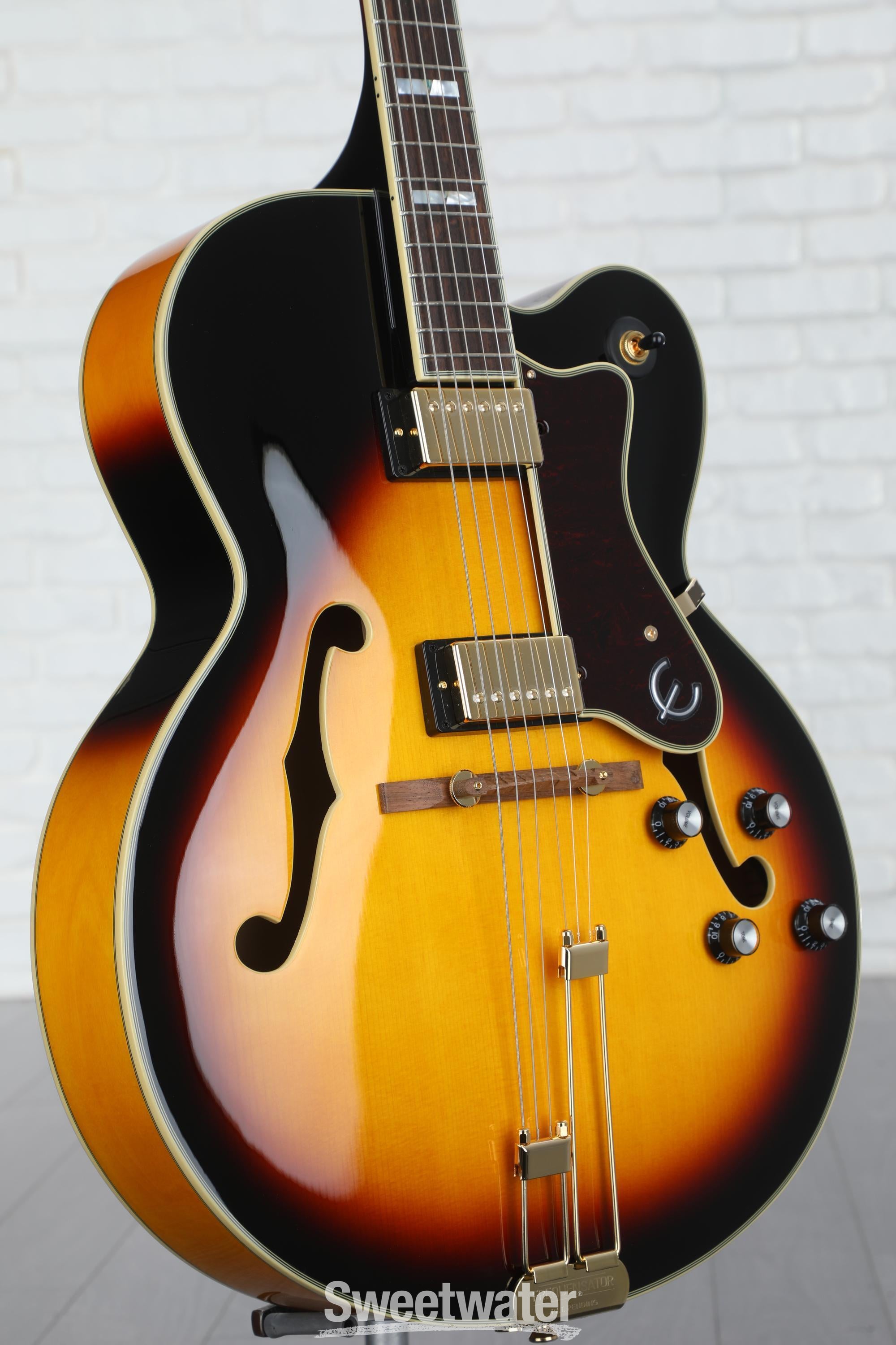 Epiphone Broadway Hollowbody Electric Guitar - Vintage Sunburst