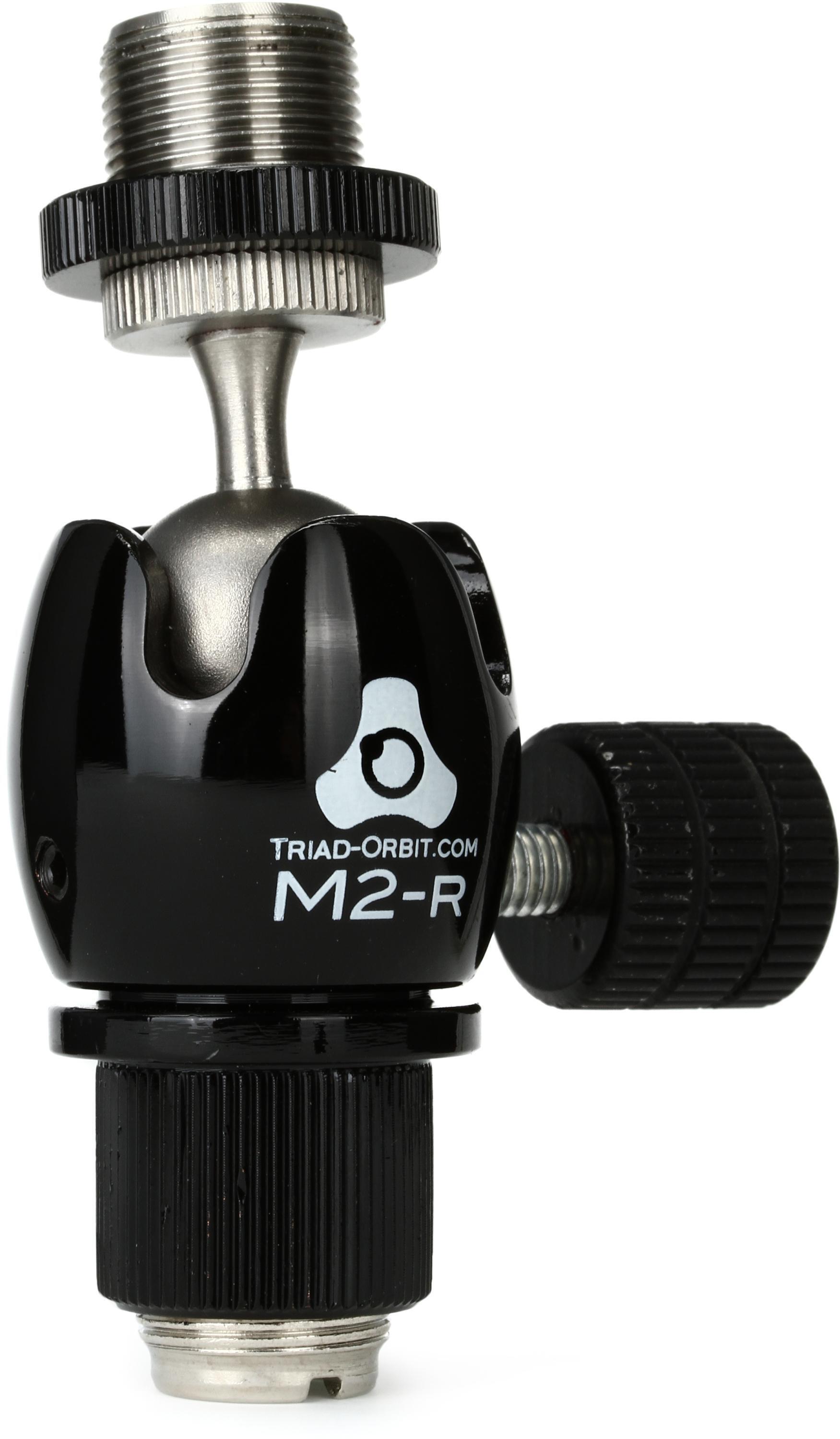 Bundled Item: Triad-Orbit Micro 2/M2-R Retrofittable Short-stem Orbital Mic Adapter