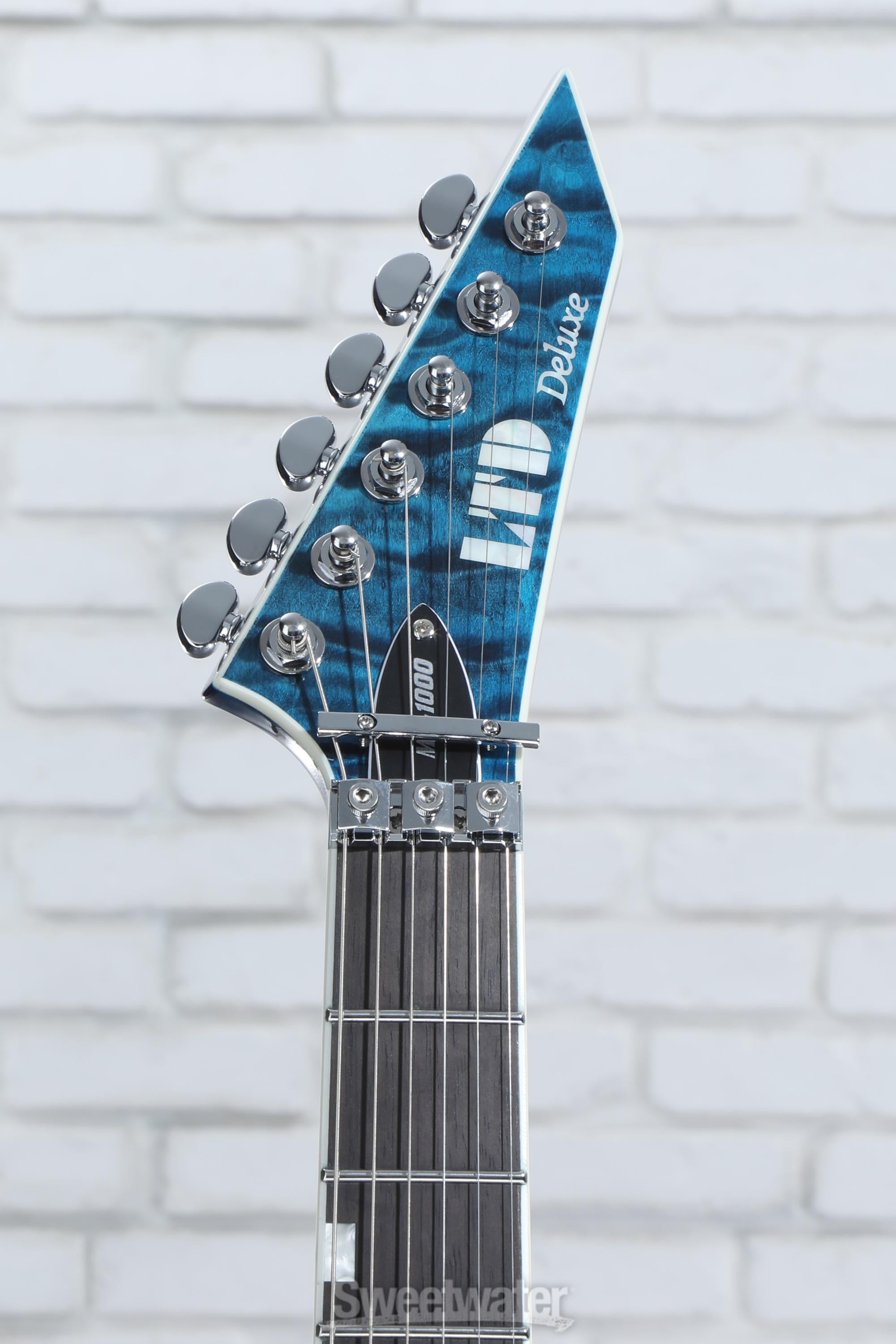 ESP LTD deluxe MH-1000ET エレキギター ケース附属 ESP LTD deluxe MH-1000ET エレキギター ケース附属（Esp Ltd